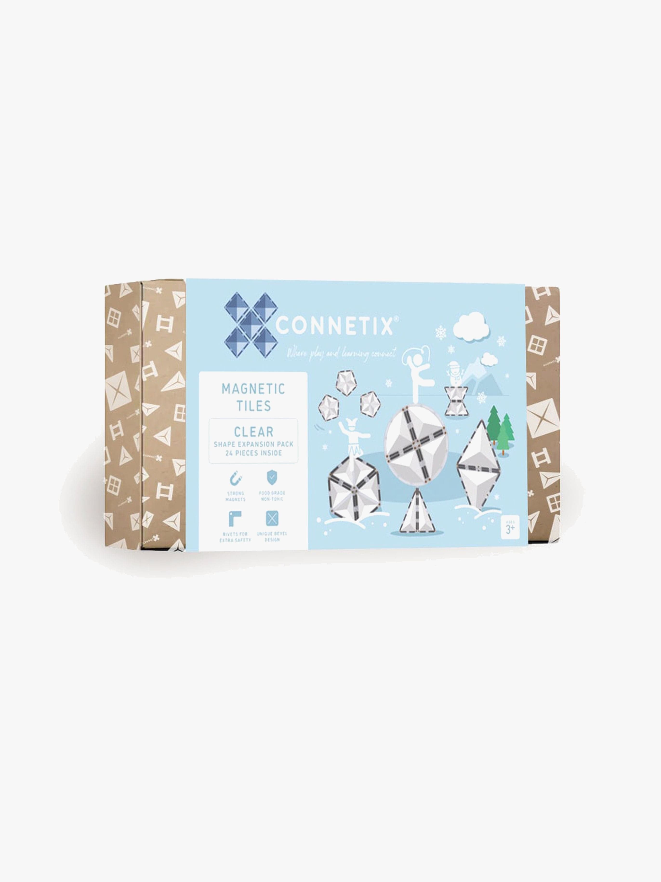 Connetix Magneettiset Rakennuspalikat Clear Shape Laajennussetti 24 Osaa