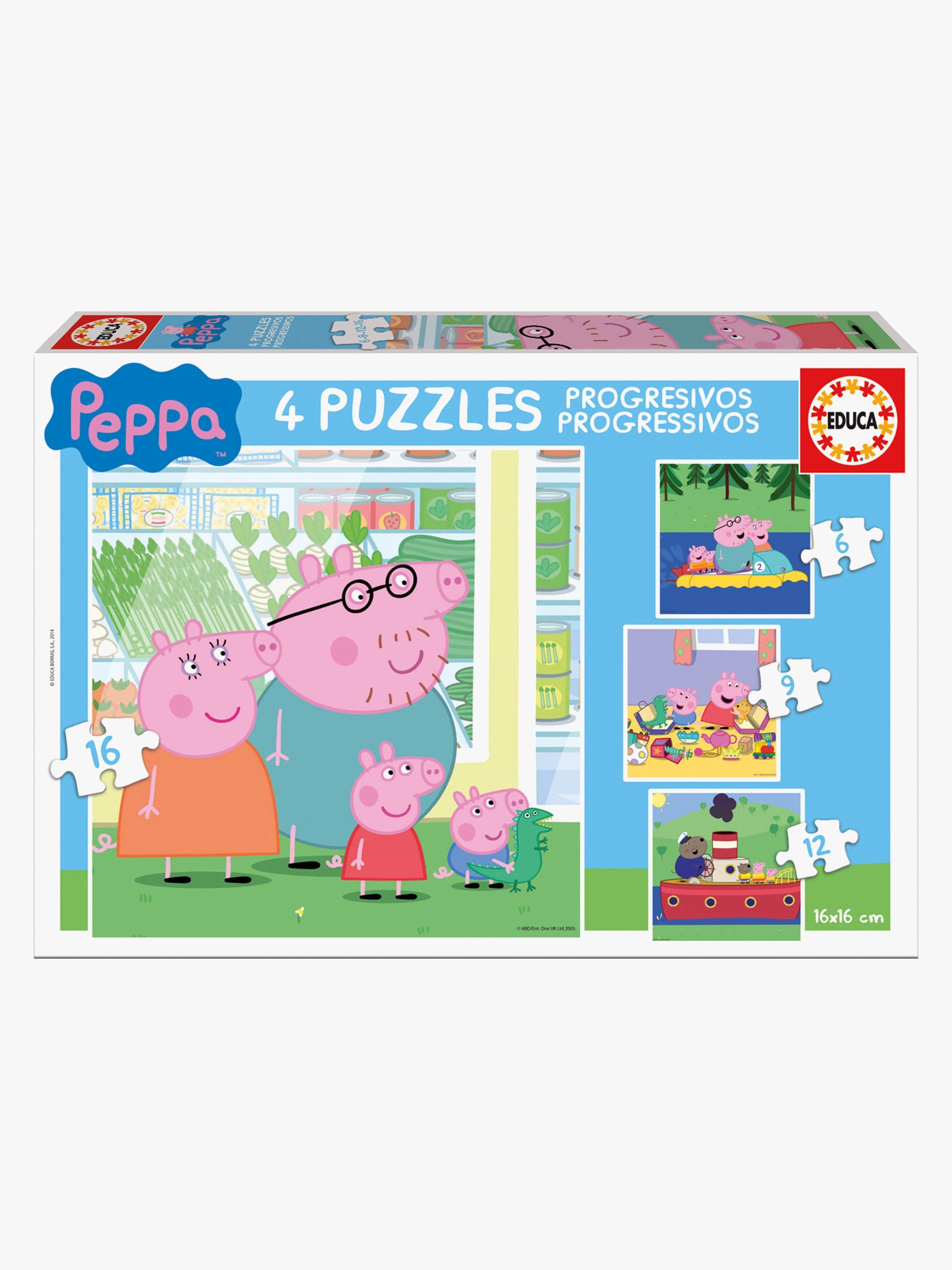 Educa Pipsa Possu Palapelit 4-in-1