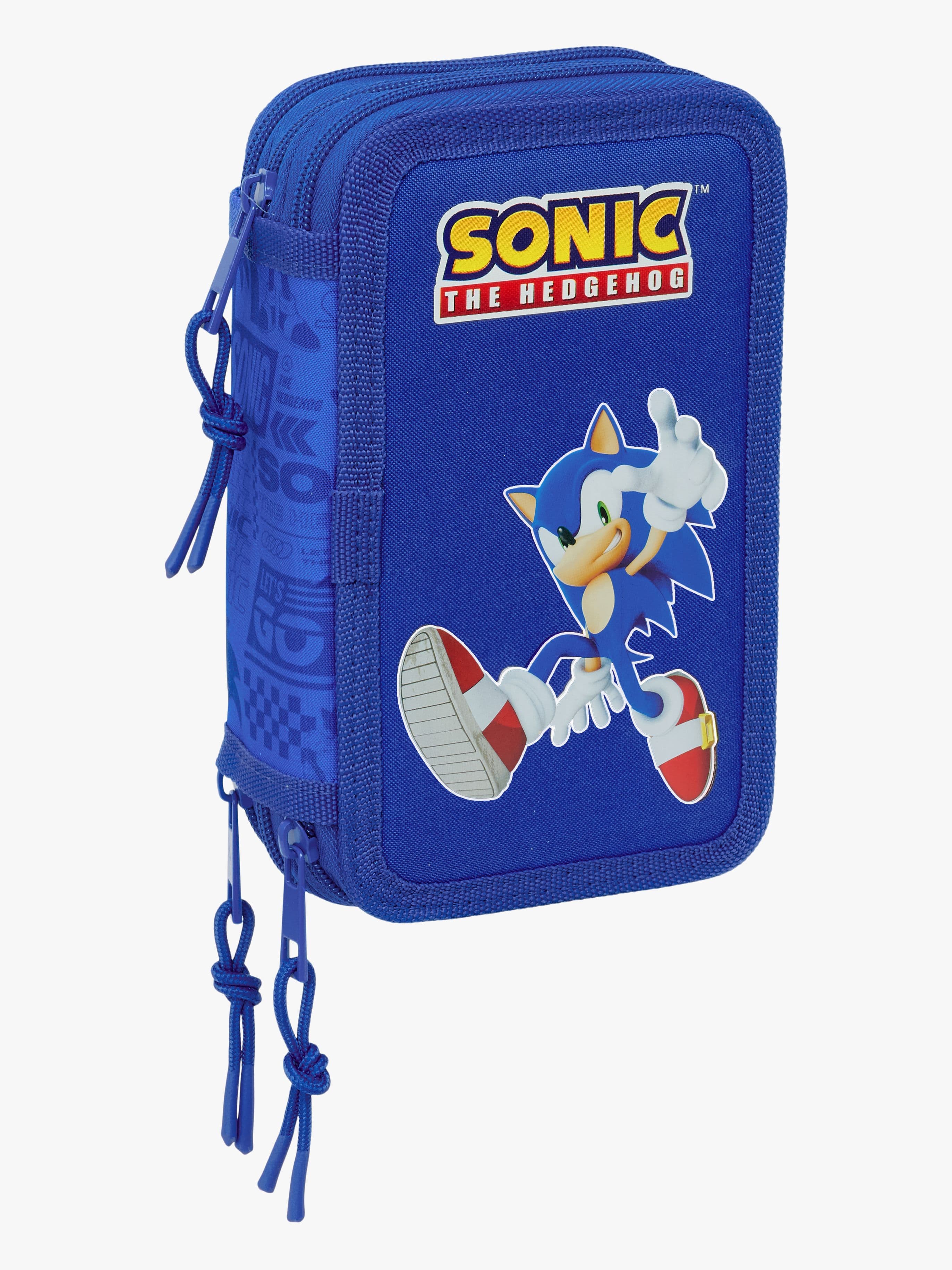 Sonic Täytetty Kolmilokeroinen Penaali 37 Osaa, Sininen