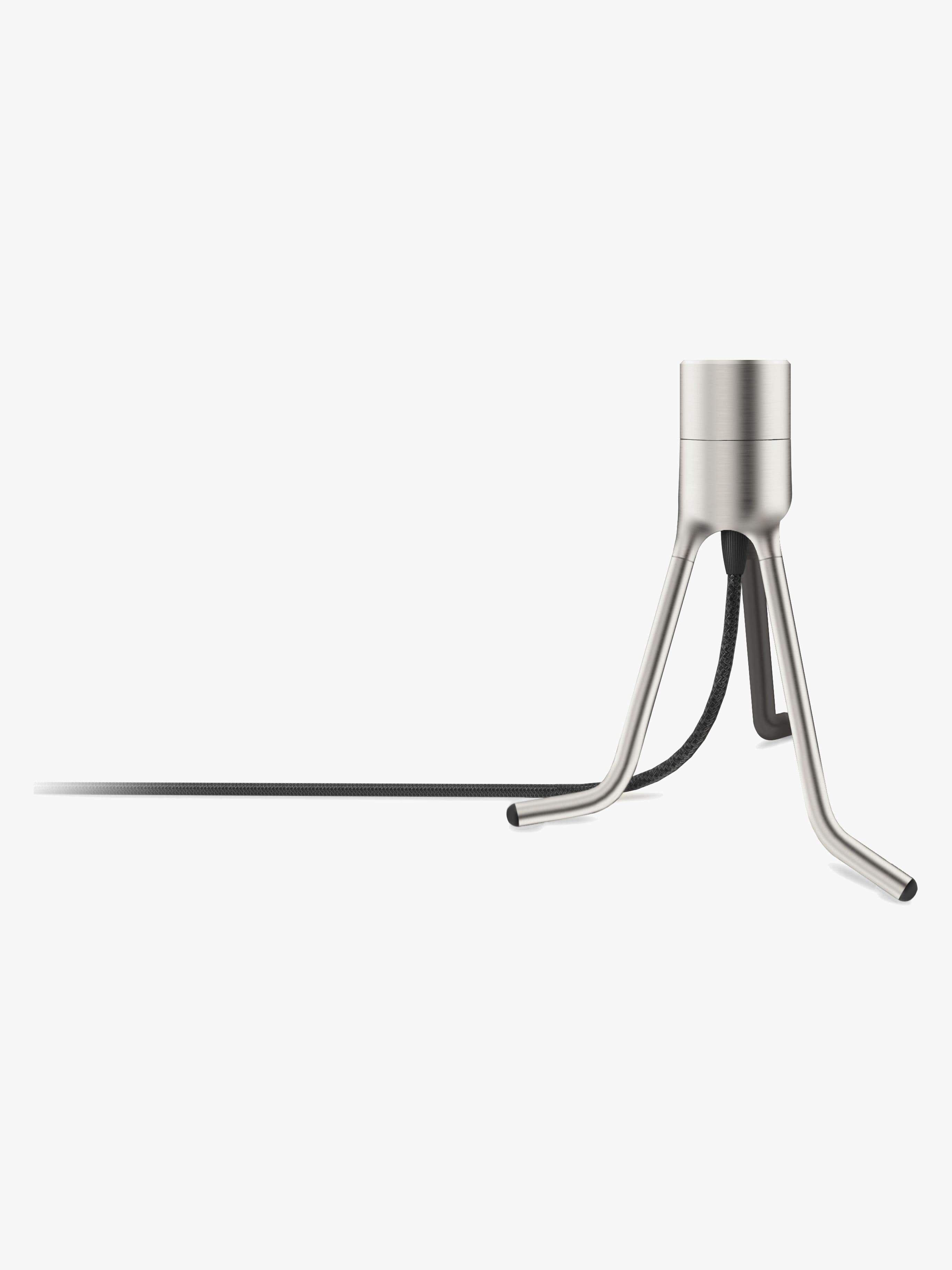 Umage Tripod Pöytävalaisin 18,6 cm, Harjattua terästä