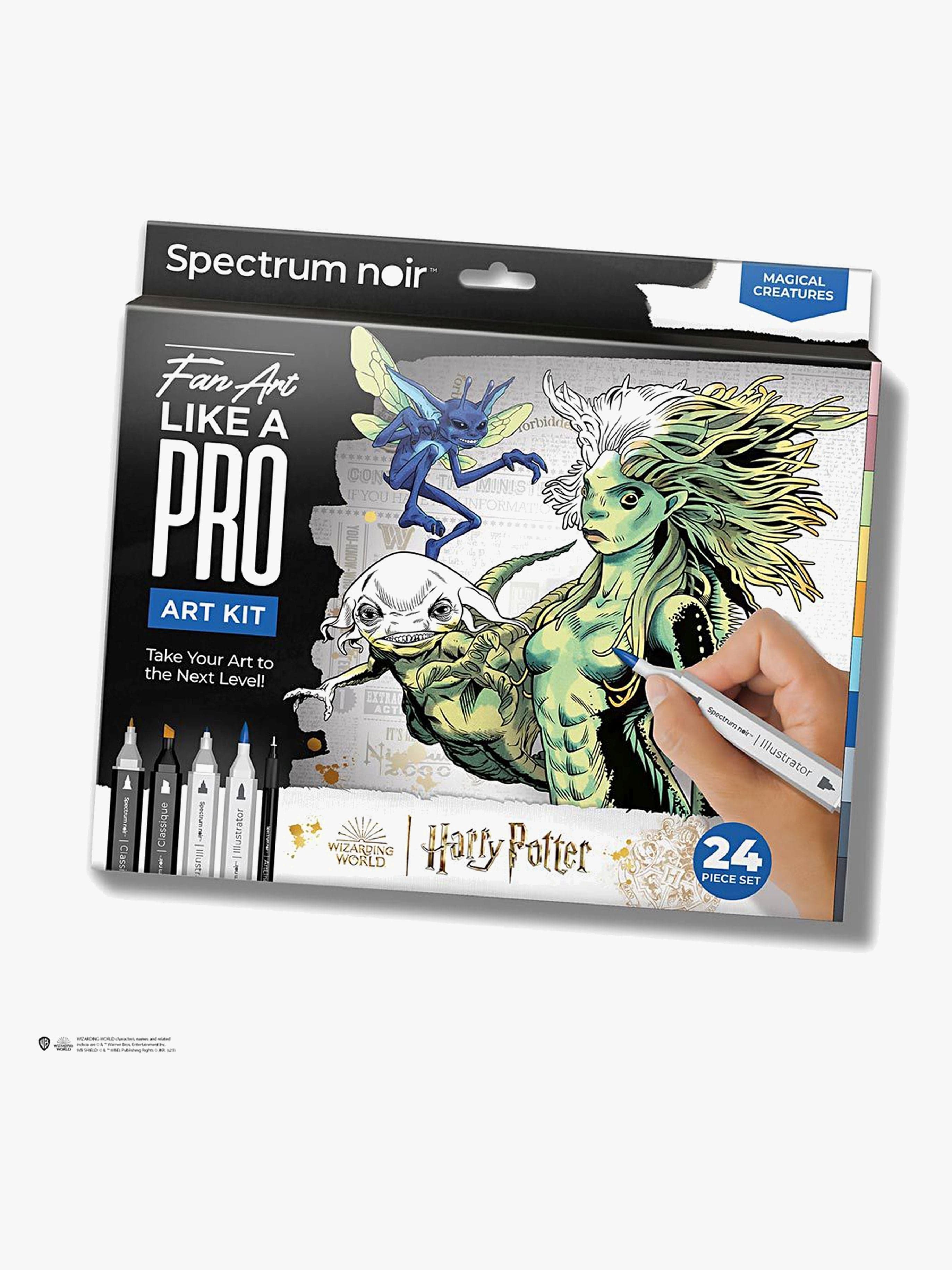 Spectrum Noir Kuvitussarja Harry Potter Taikaolennot