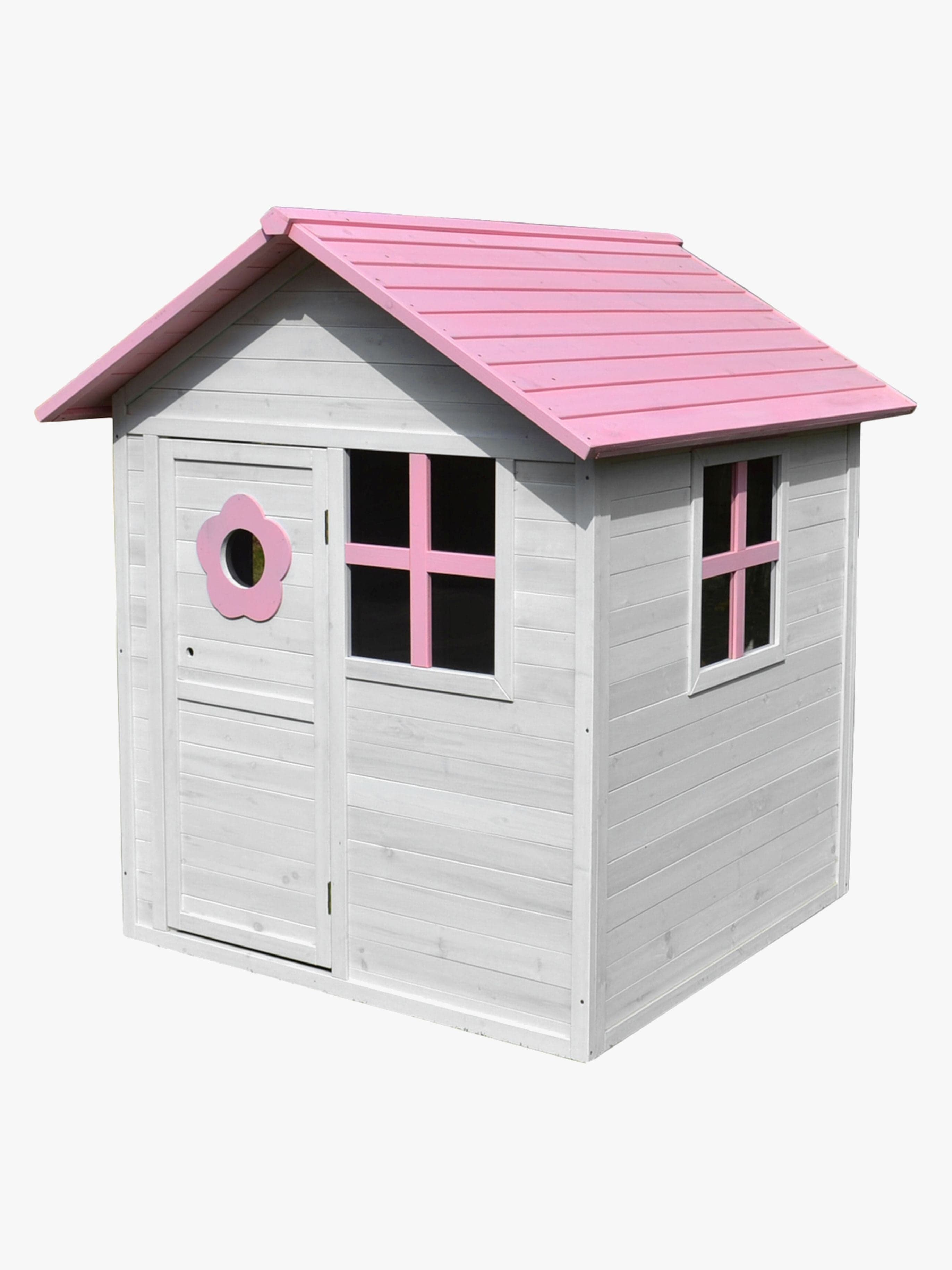 Woodlii Leikkimökki, Valkoinen/Vaaleanpunainen