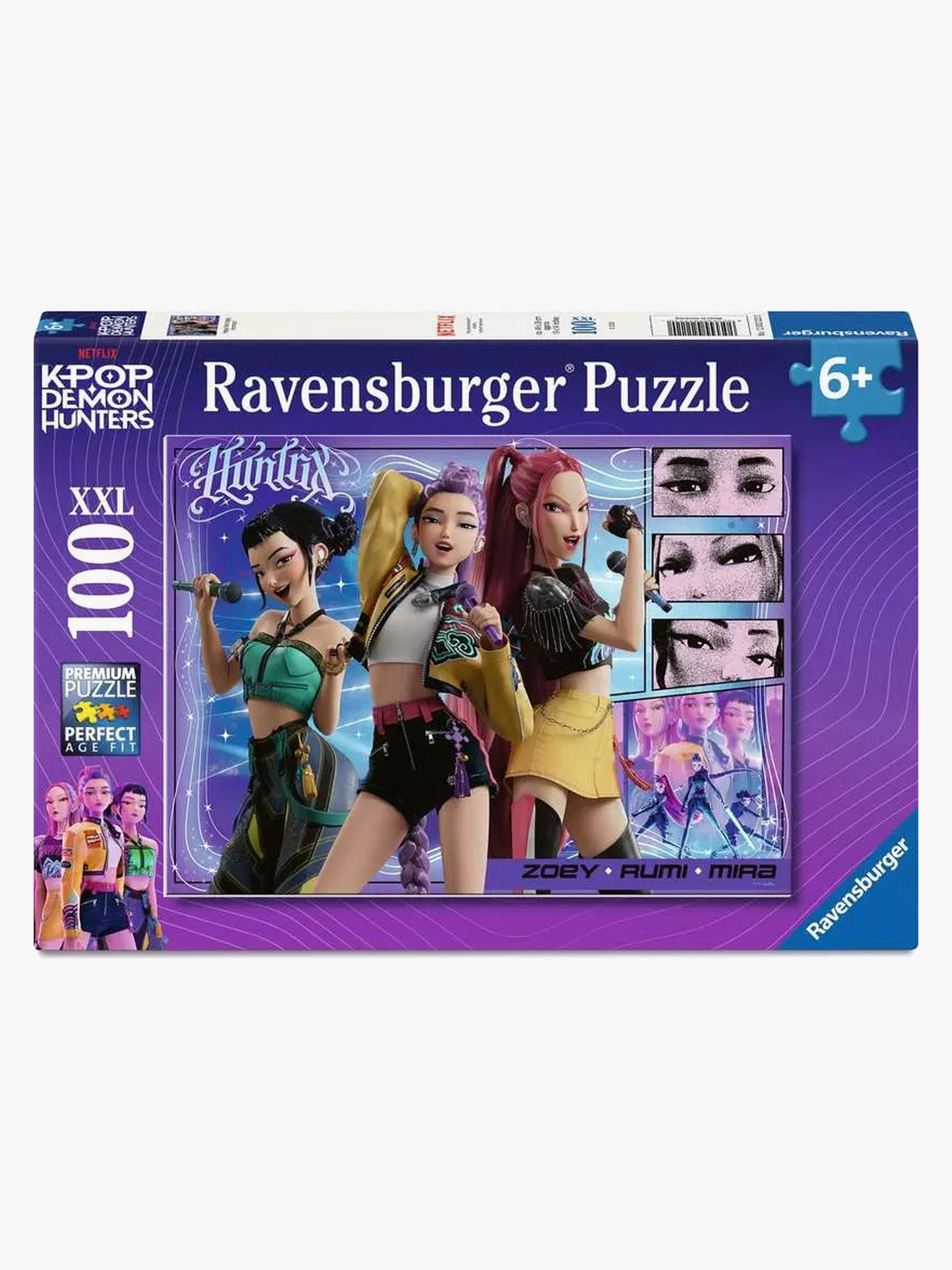 Ravensburger K-Pop Demon Hunters Palapeli Happy Fans, Happy Honmoon! 100 Palaa