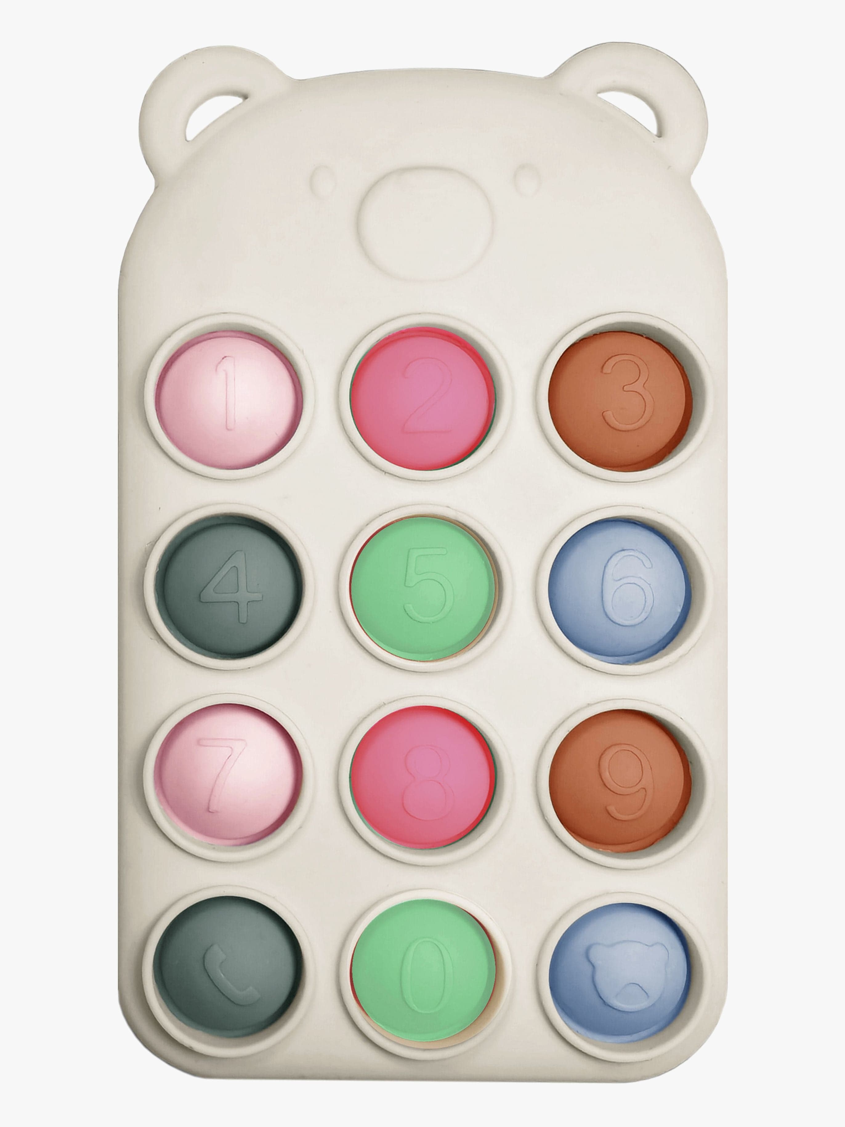 Nattou Soft Silicone Pop-it Remote Purulelu