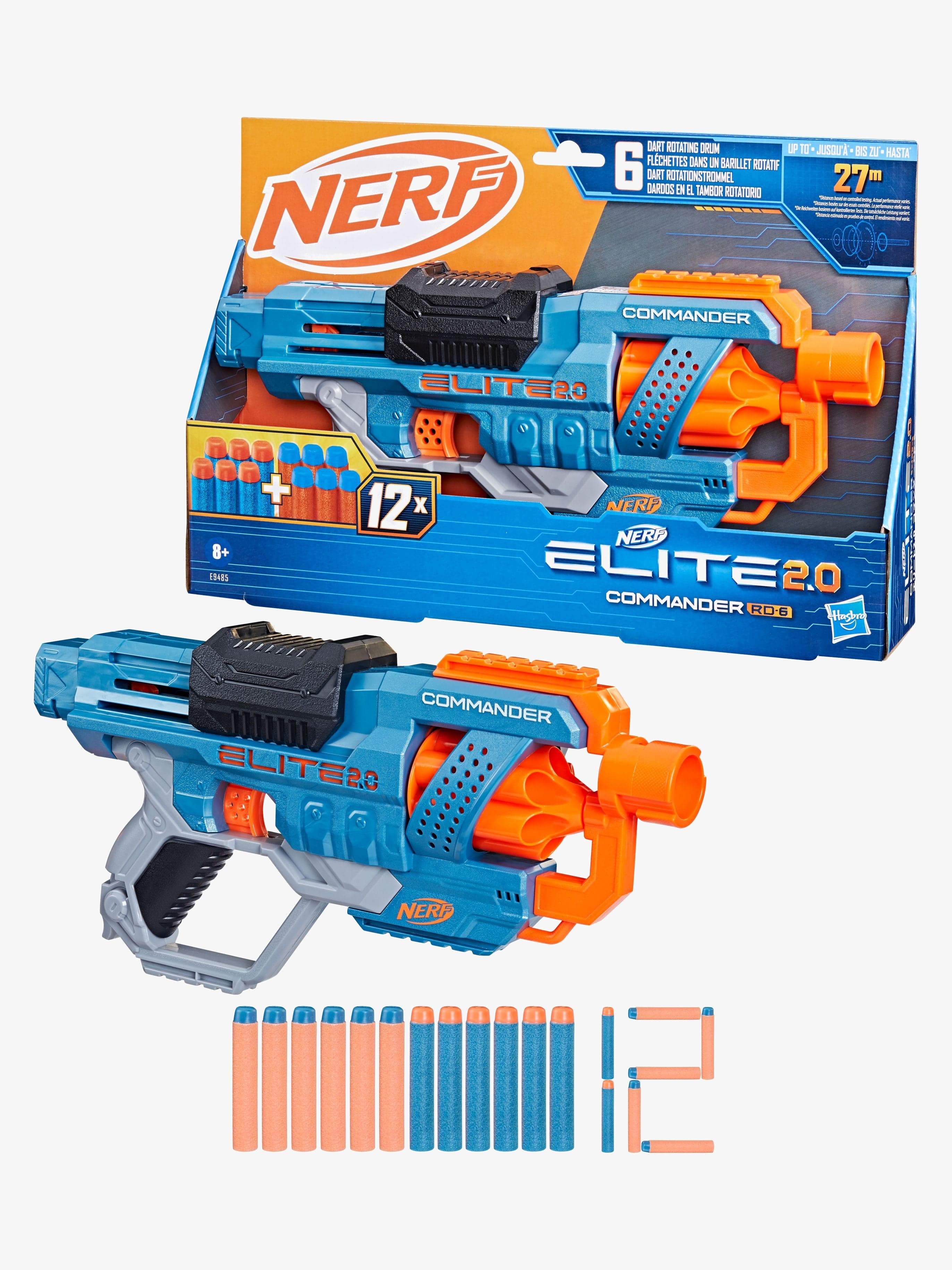 Nerf Elite 2.0 Blasteri Commander Rd 6