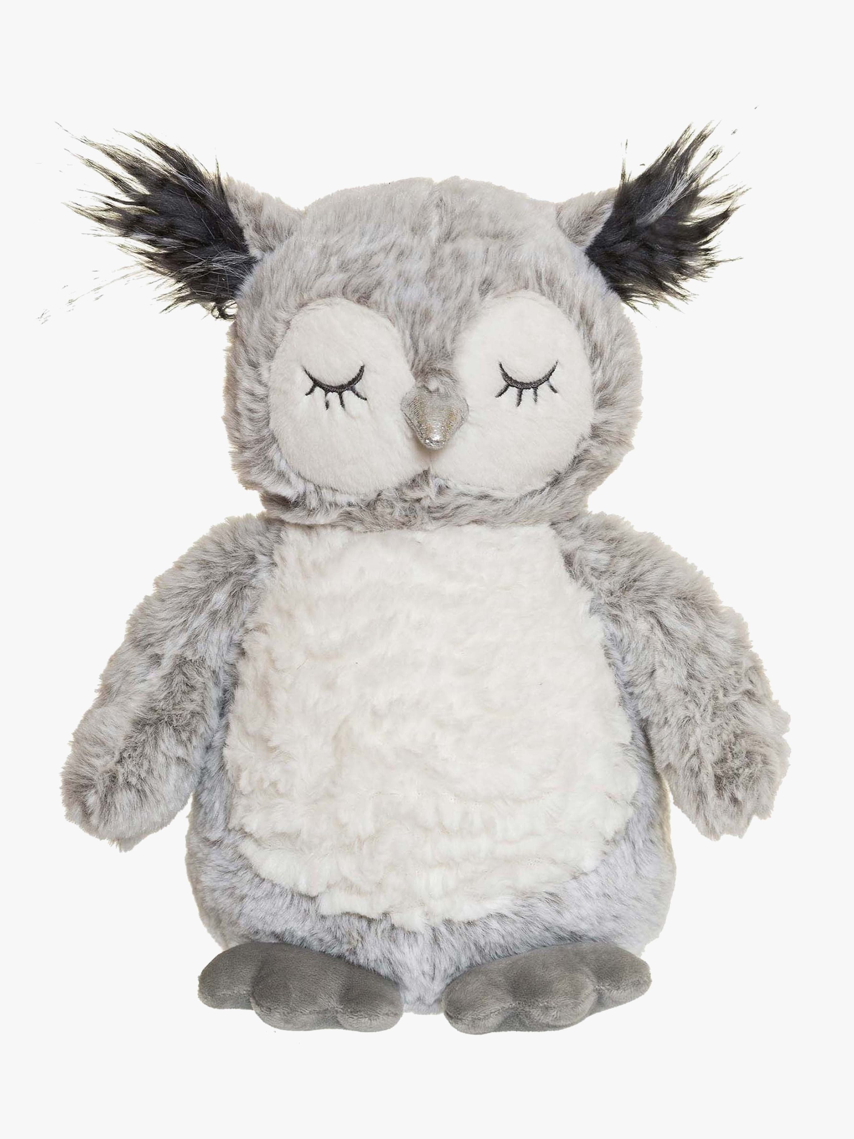 Teddykompaniet Pehmolelu Pöllö Uve 25 Cm, Harmaa