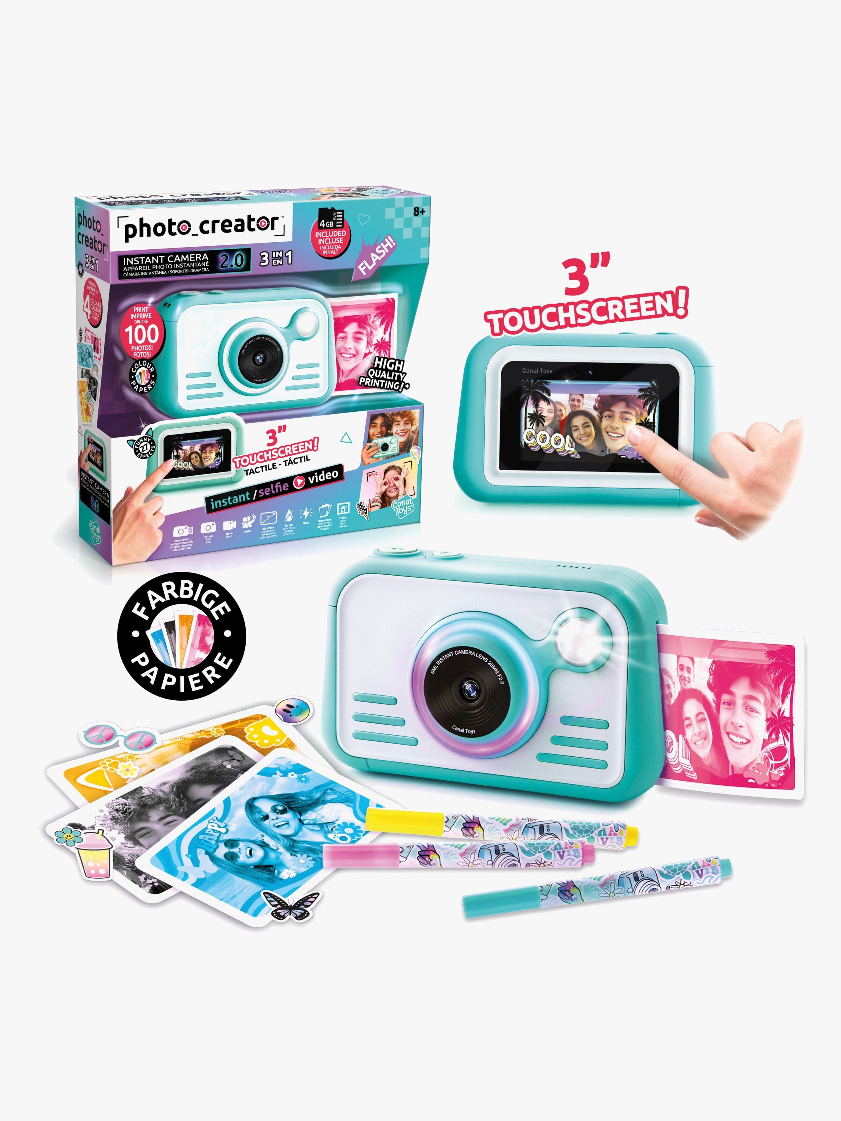 Photo Creator Pikakamera + Valokuvapaperit