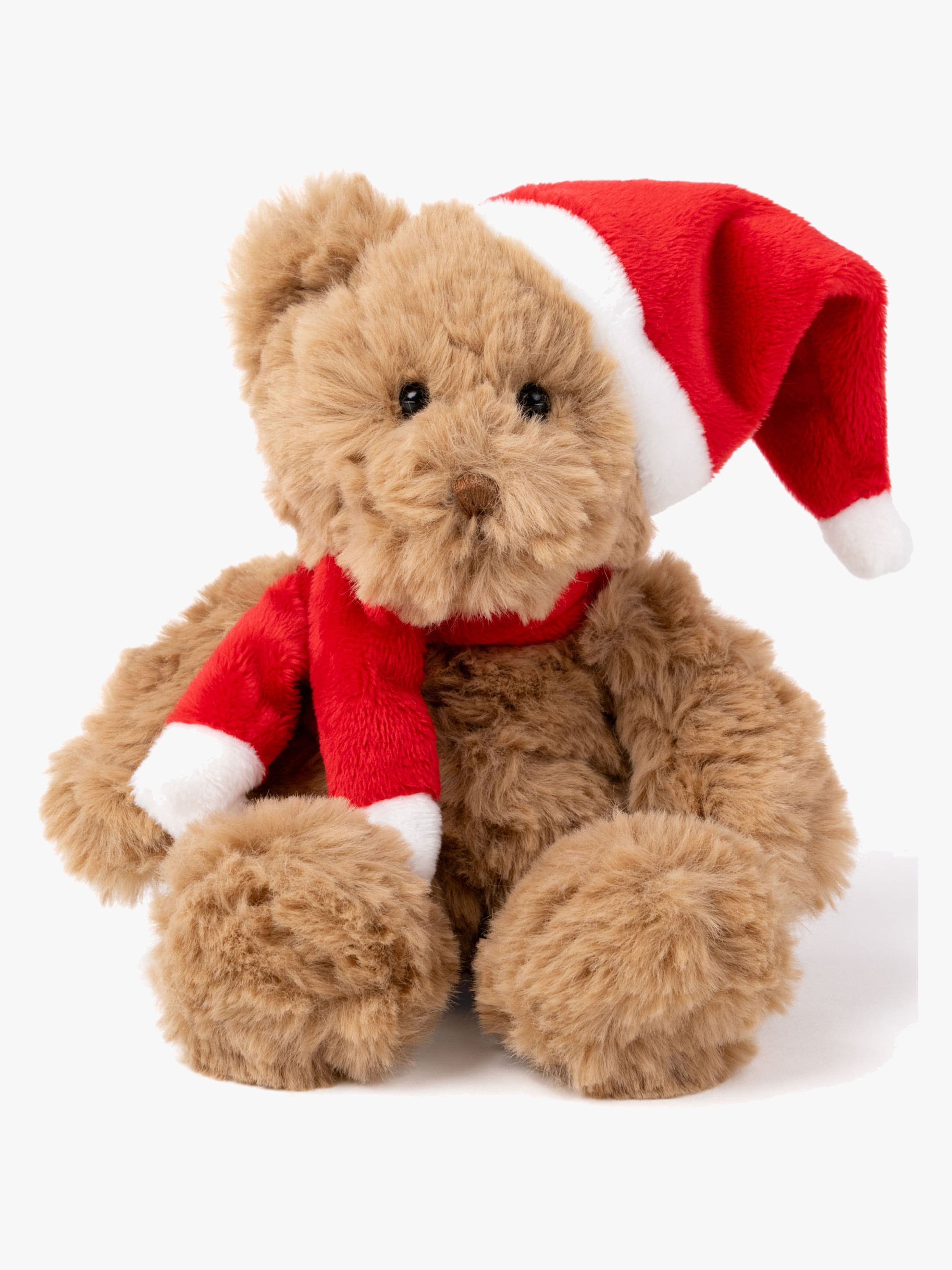 Teddykompaniet Pehmolelu Sture + Tonttulakki