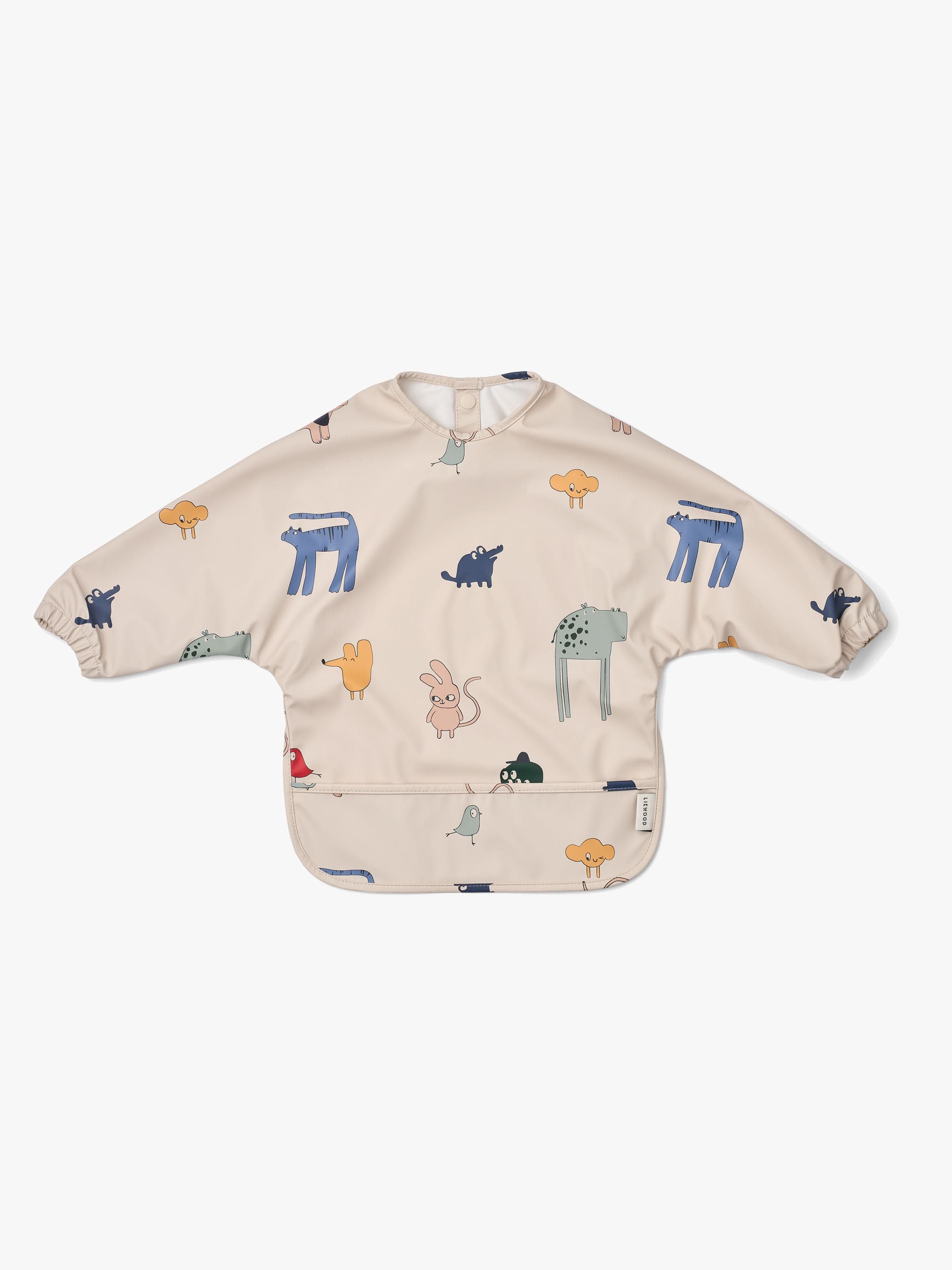 LIEWOOD Merle Cape Ruokalappu + Printti, Imagine/Sandy