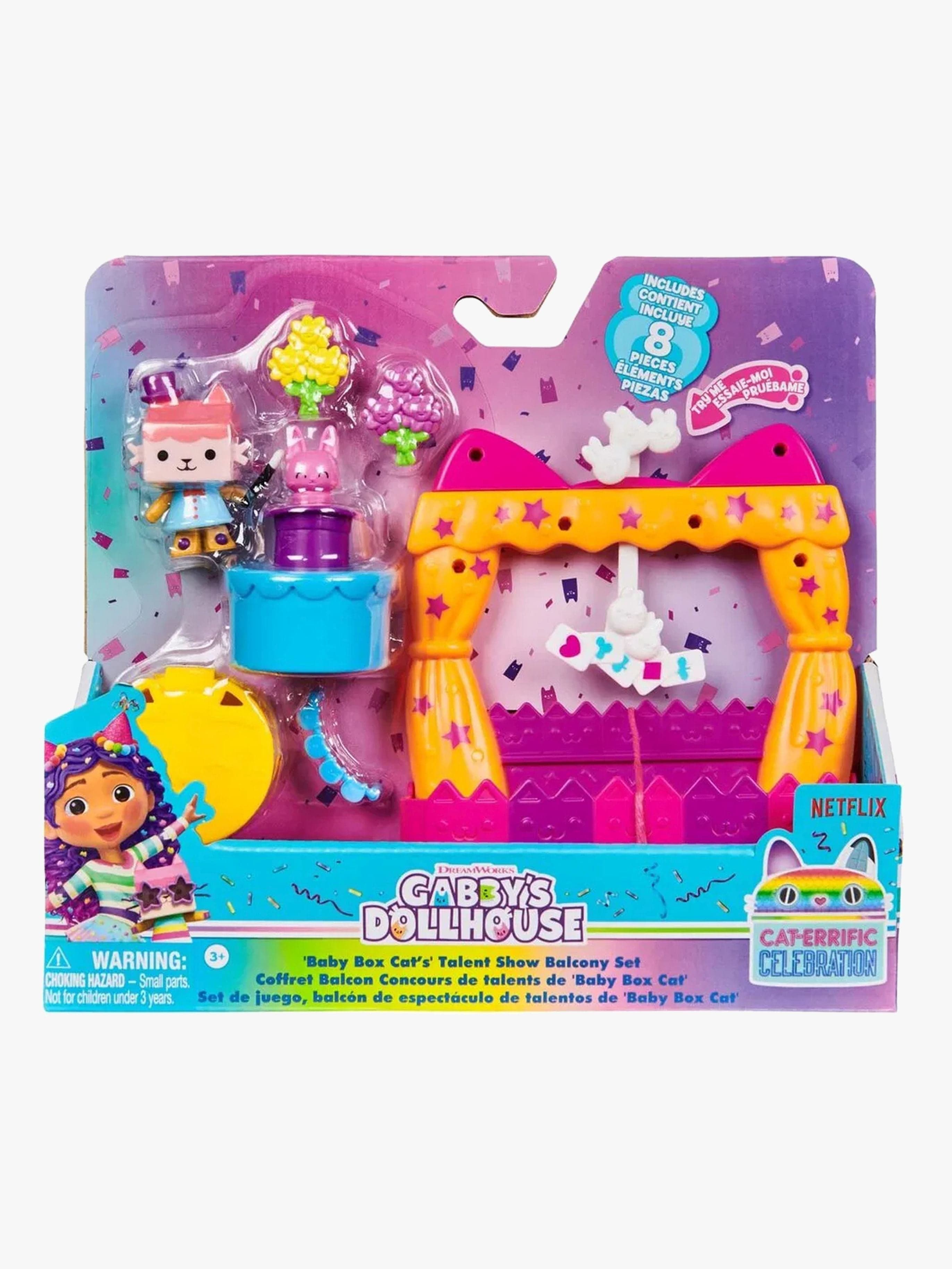 Gabbyn Nukketalo Balcony Leikkisetti Baby Box