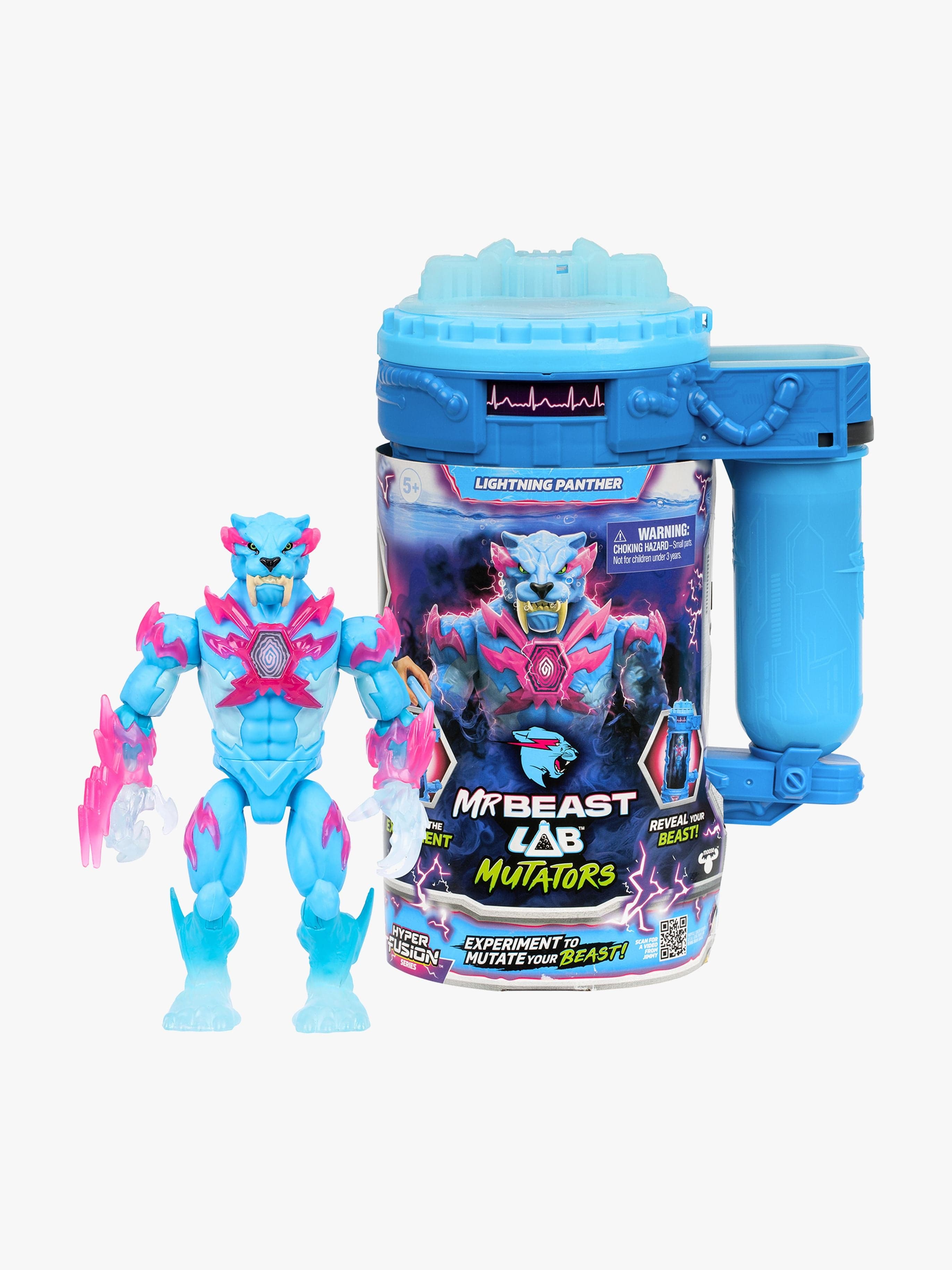 MrBeast Lab Mutators Mutation Chamber Toimintahahmo Lightning Panther