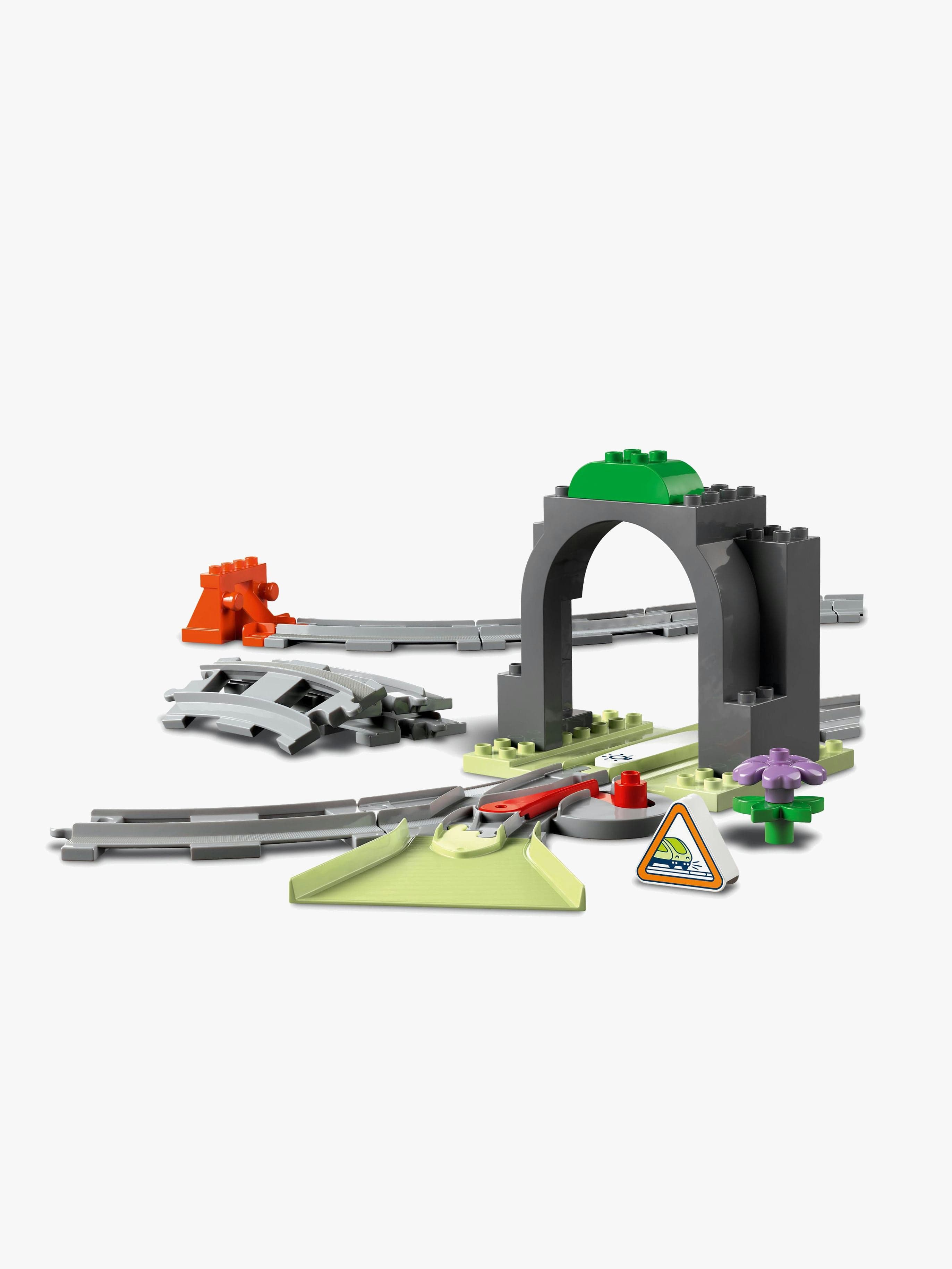 LEGO DUPLO Town 10425 Tunneli ja raiteet ‑laajennussarja