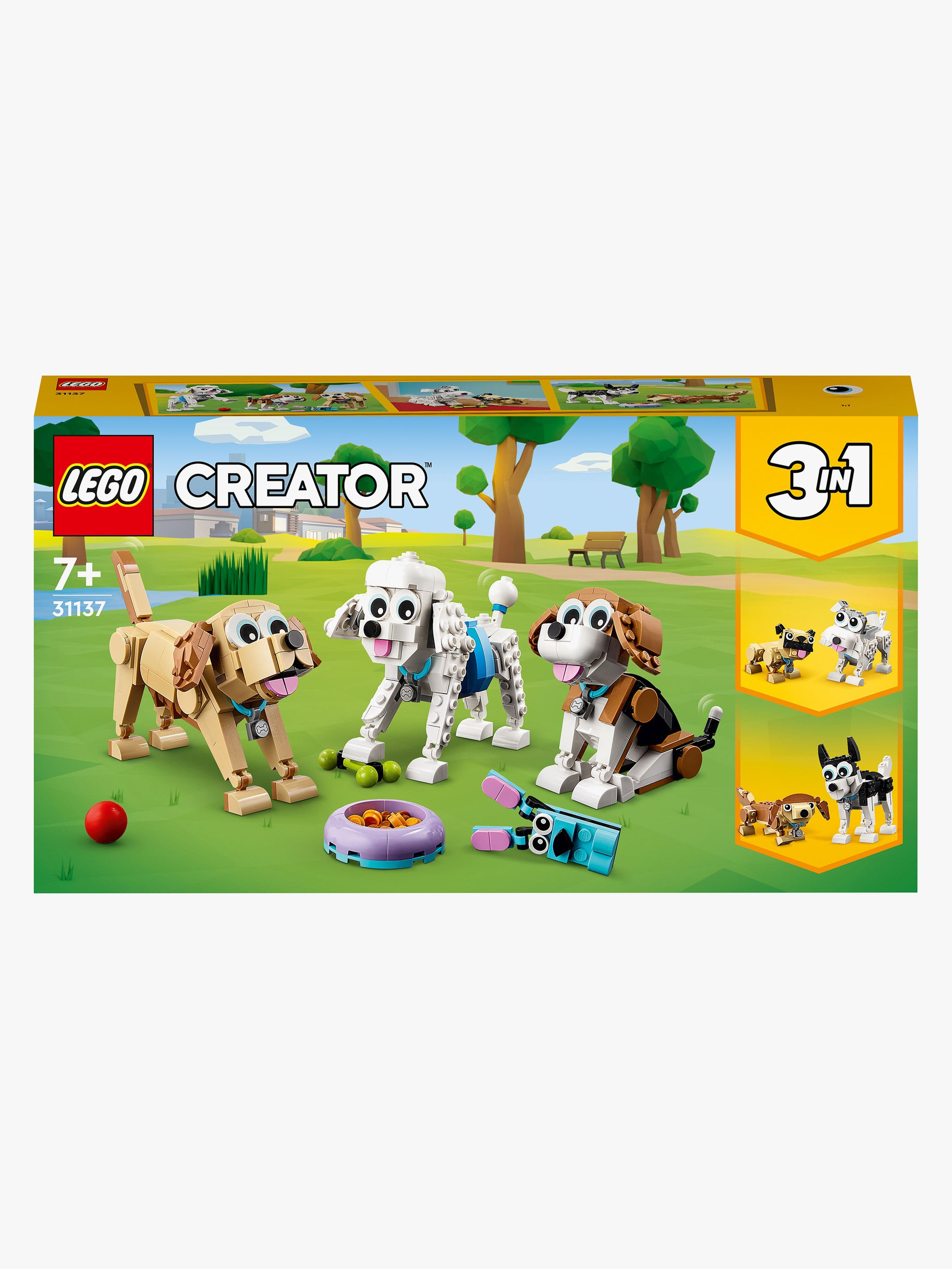 LEGO Creator 31137 3in1 Söpöt koirat