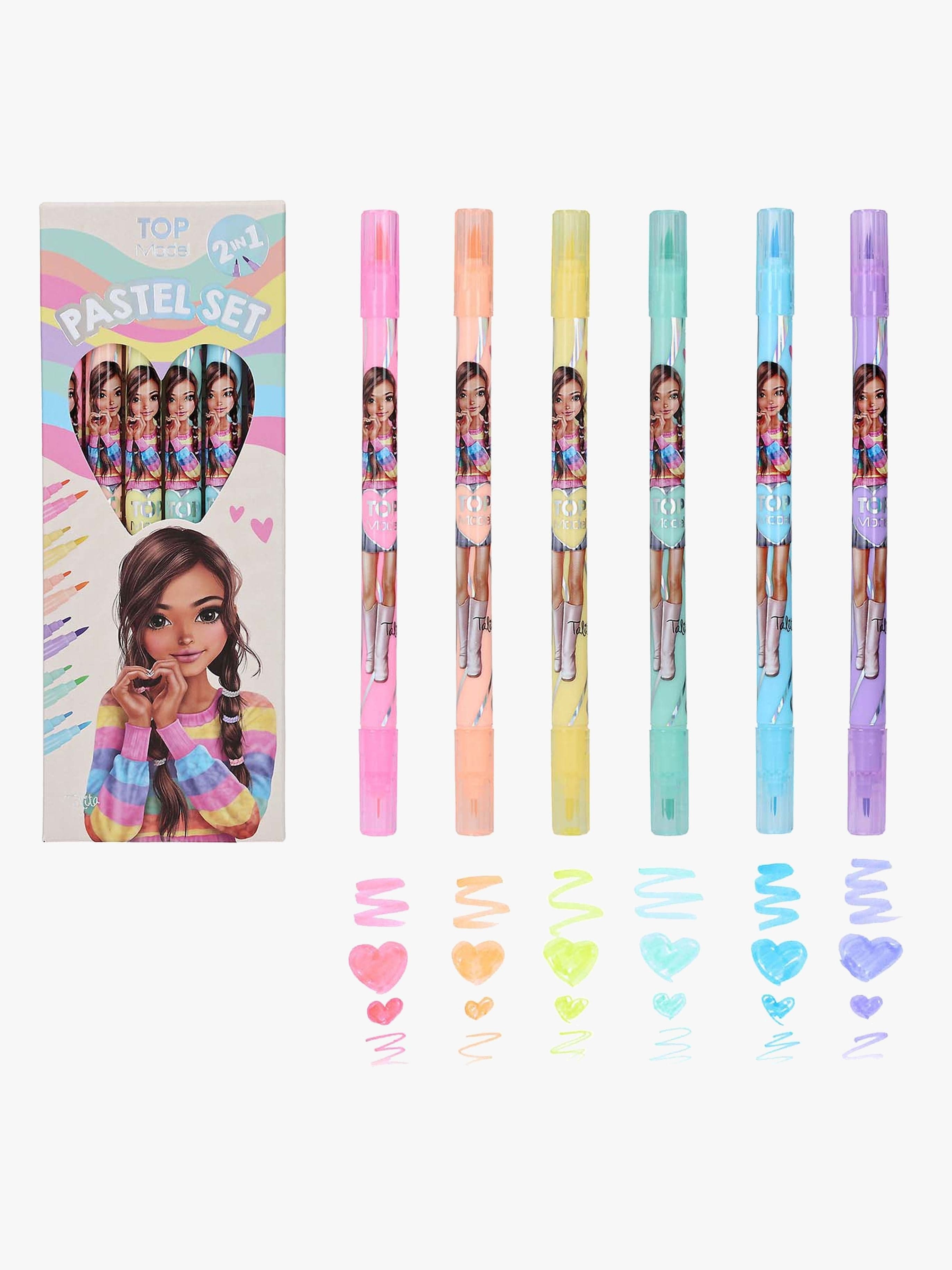 TOPModel Tussit Pastelli 6-pack