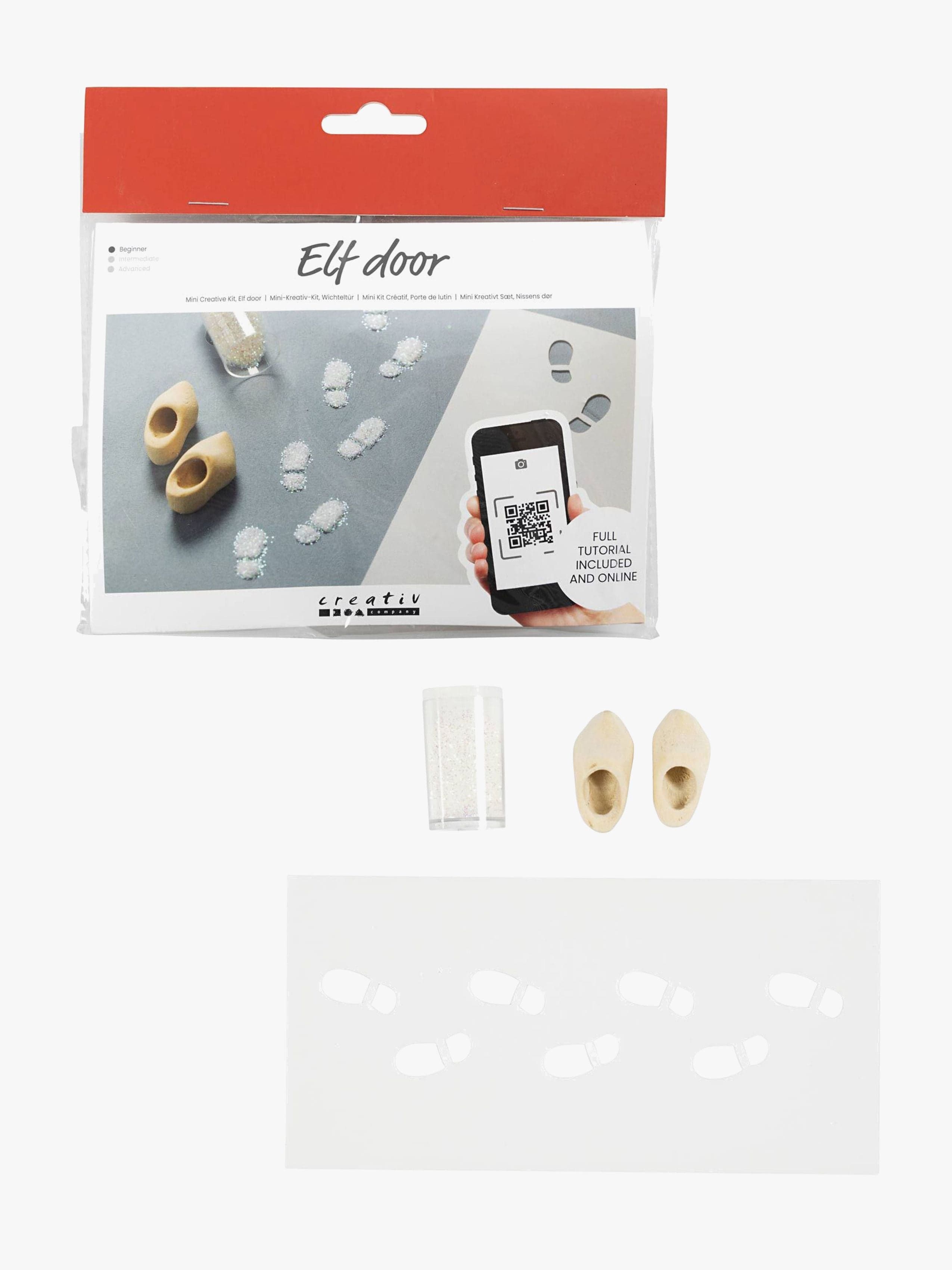 Creativ Company Askartelusetti Tonttuovi DIY Jalanjäljet