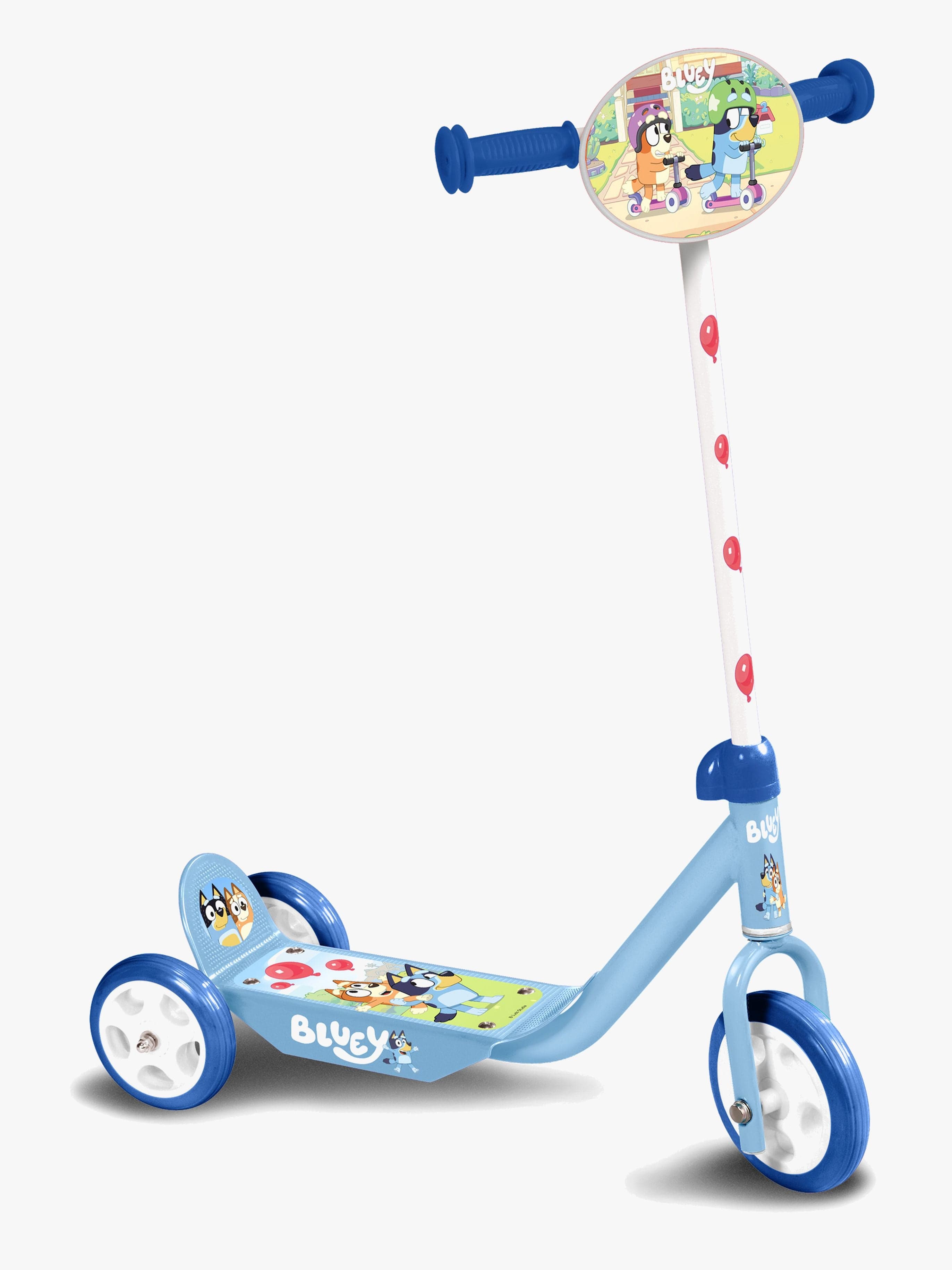 Bluey Potkulauta + 3 Pyörää