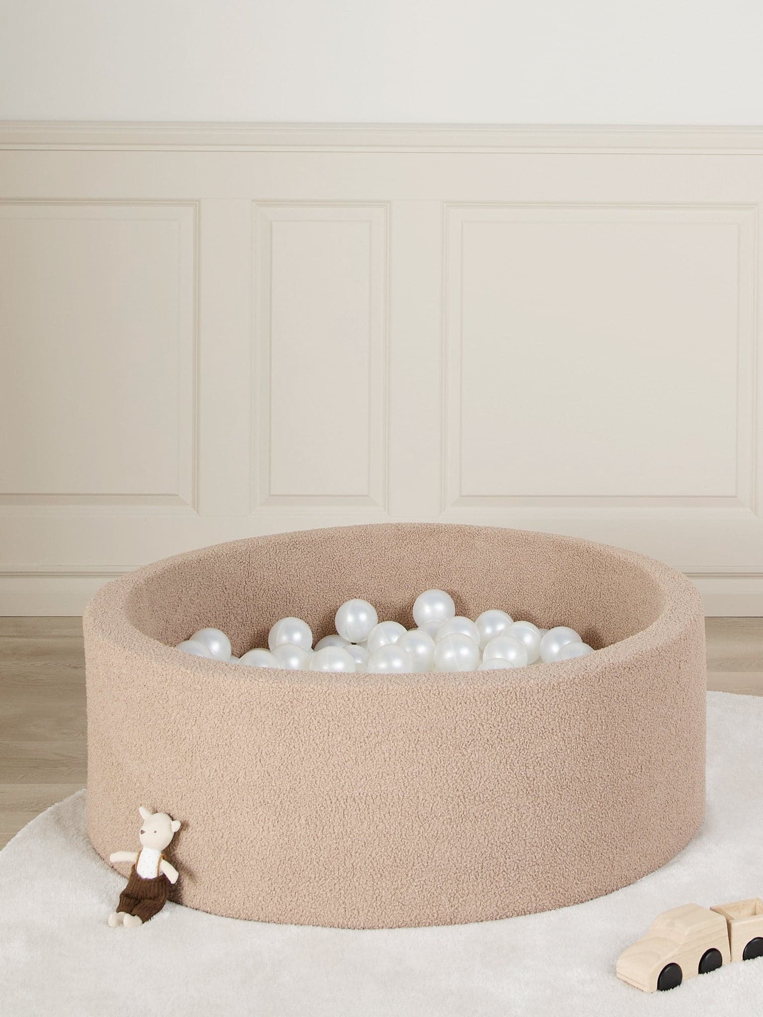 Alice & Fox MUSHY Pallomeri, Taupe Teddy