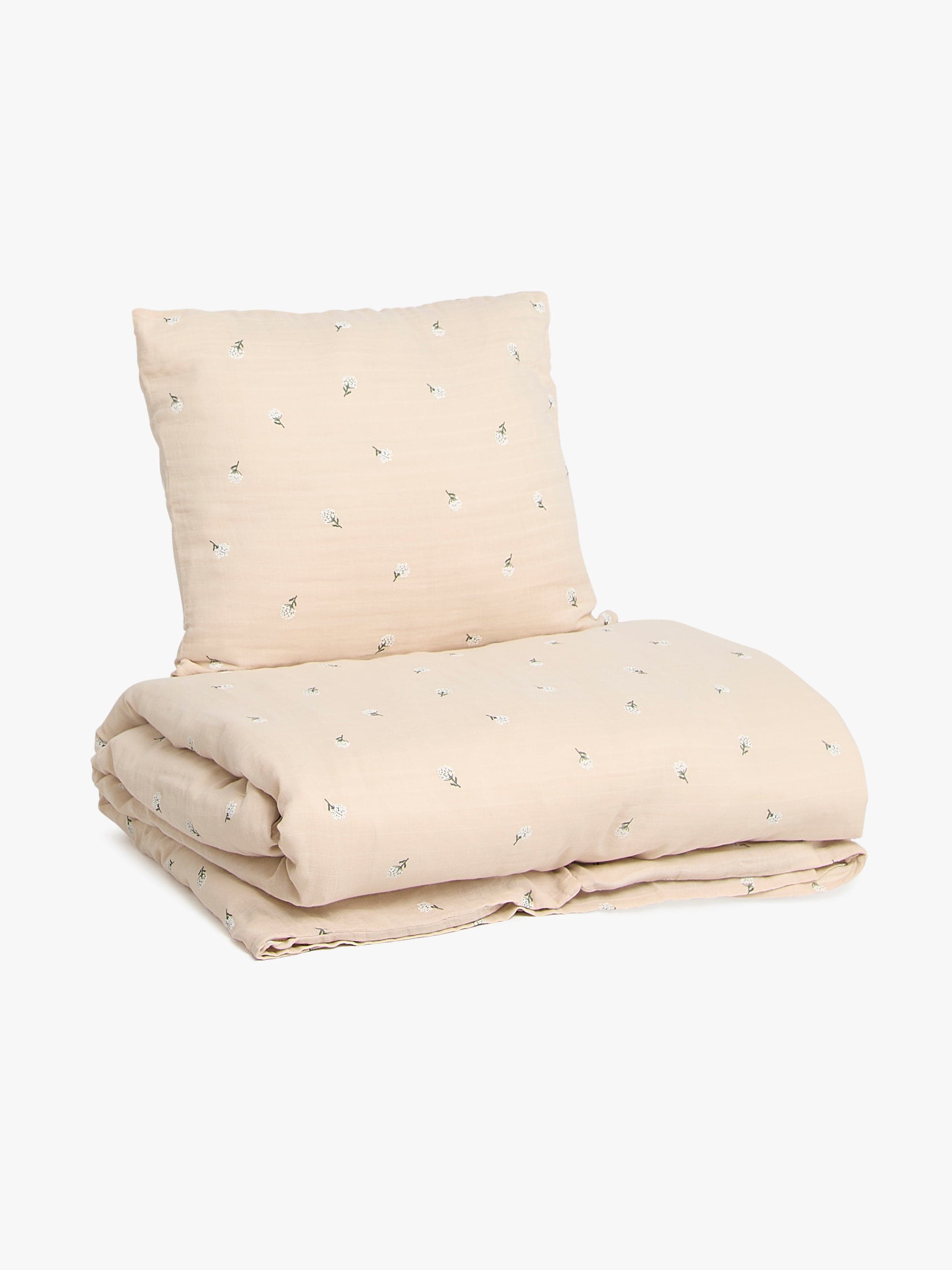 Alice & Fox TWIGGIE Pussilakanasetti Juniorisänky 150x210, Beige