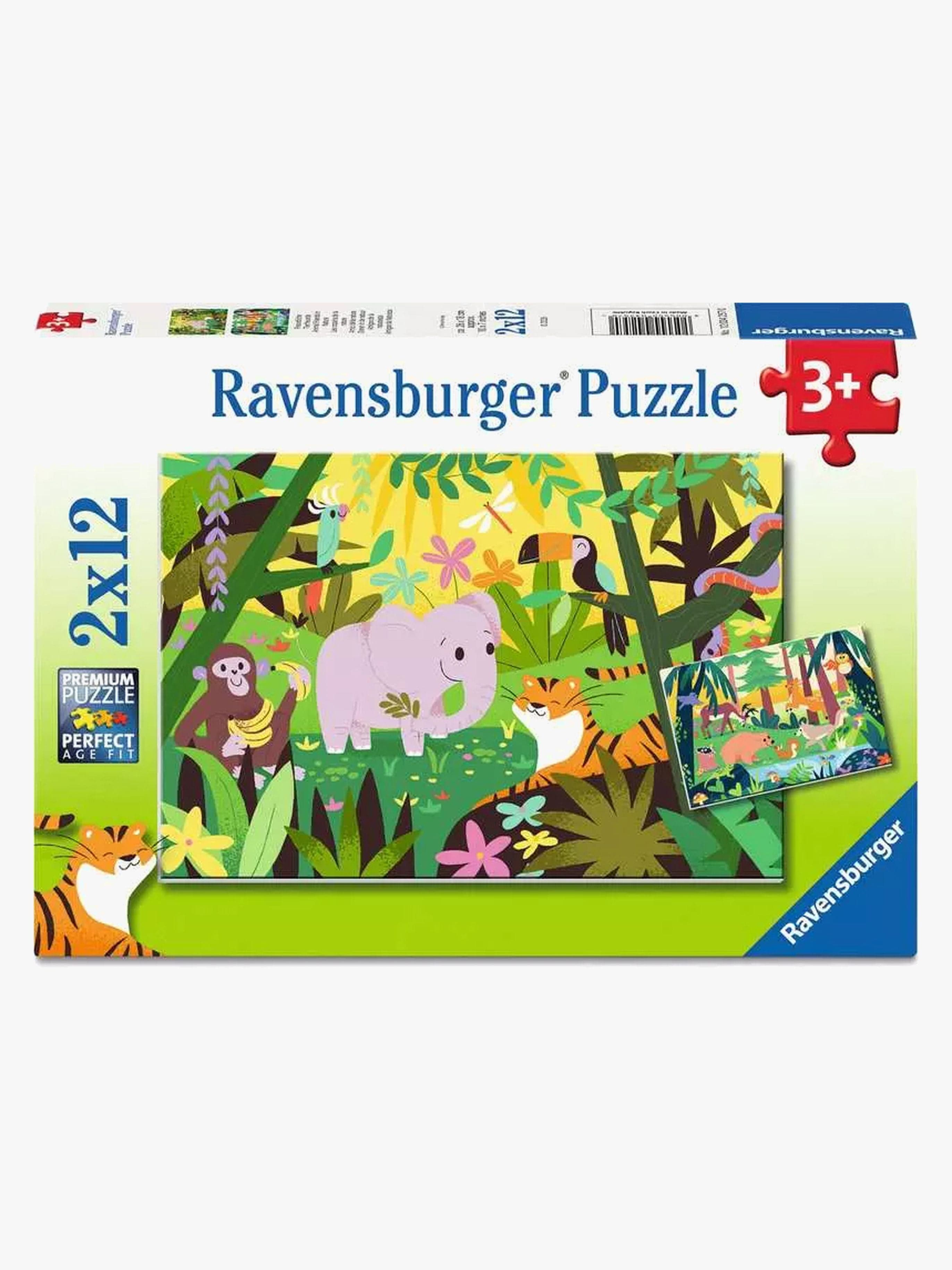 Ravensburger Palapeli Little Explorers 2x12 Palaa