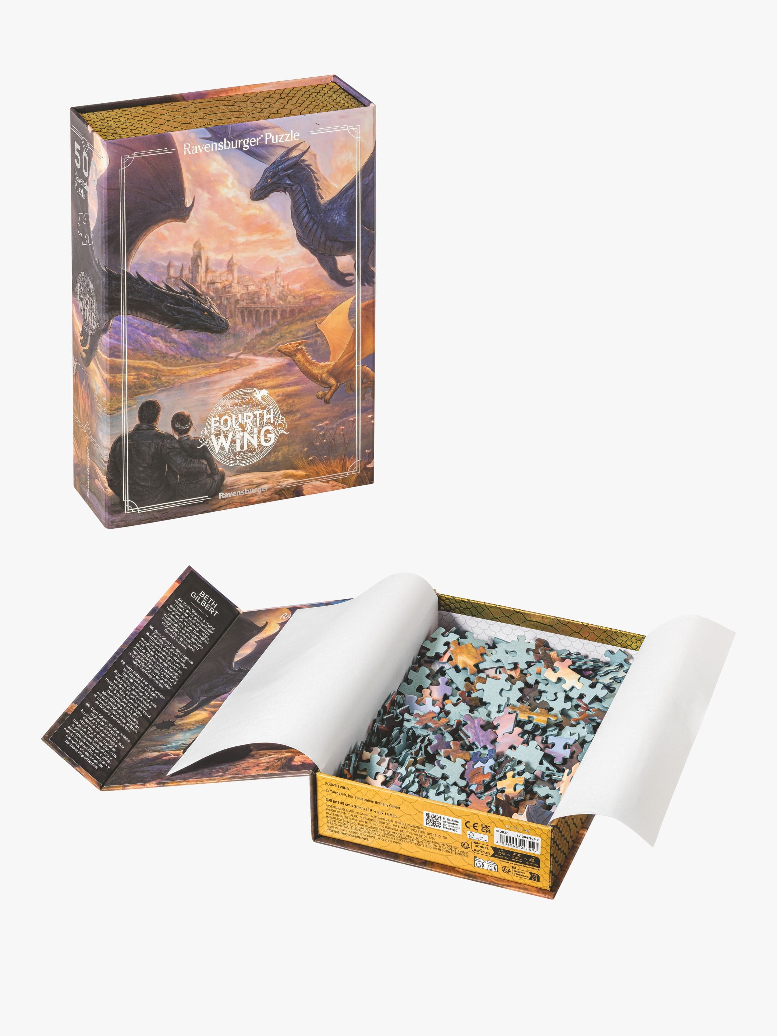 Ravensburger Romantasy Palapeli Fourth Wing 500 Palaa