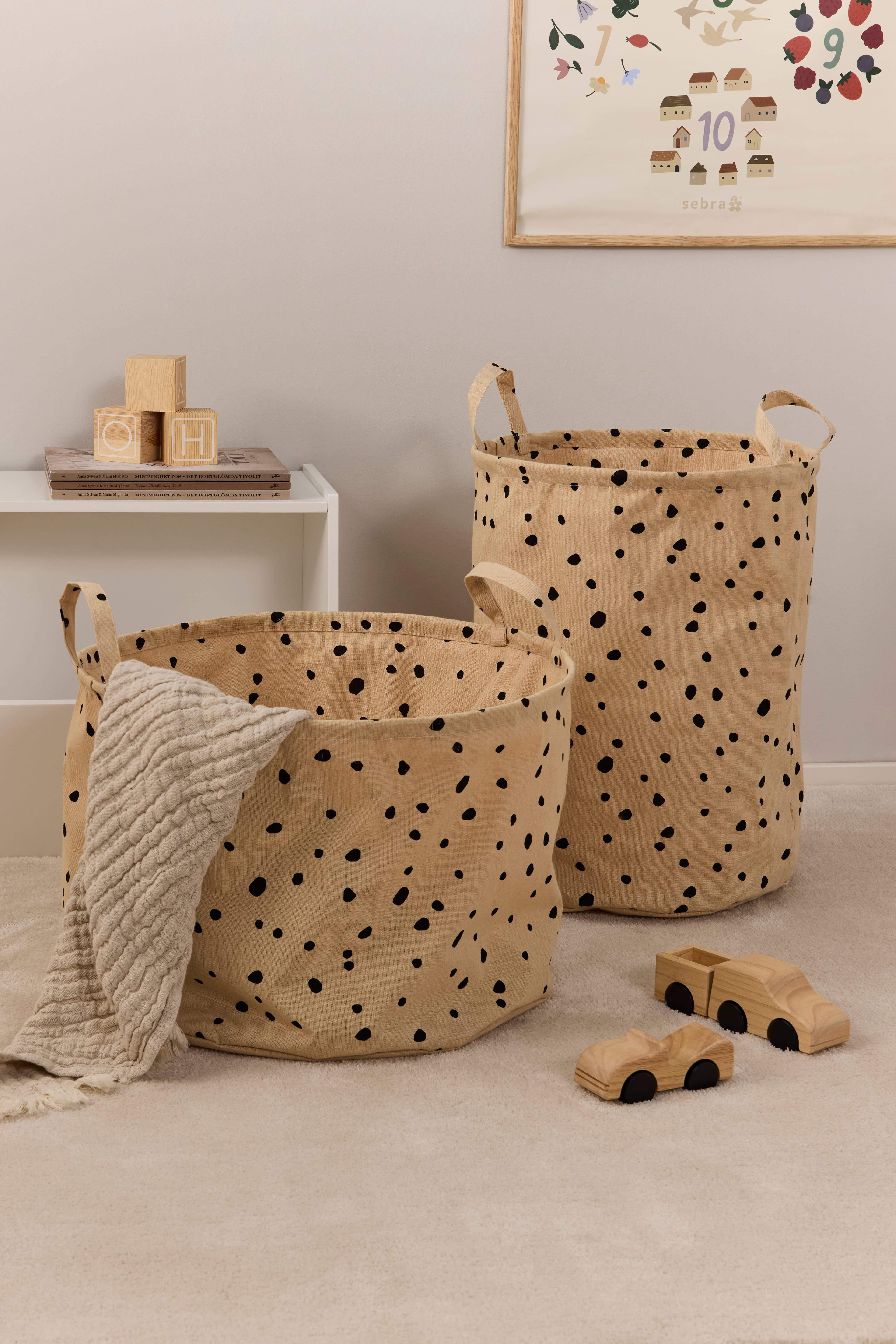 Alice & Fox ETTA Säilytyskorit 2-pack, Nature