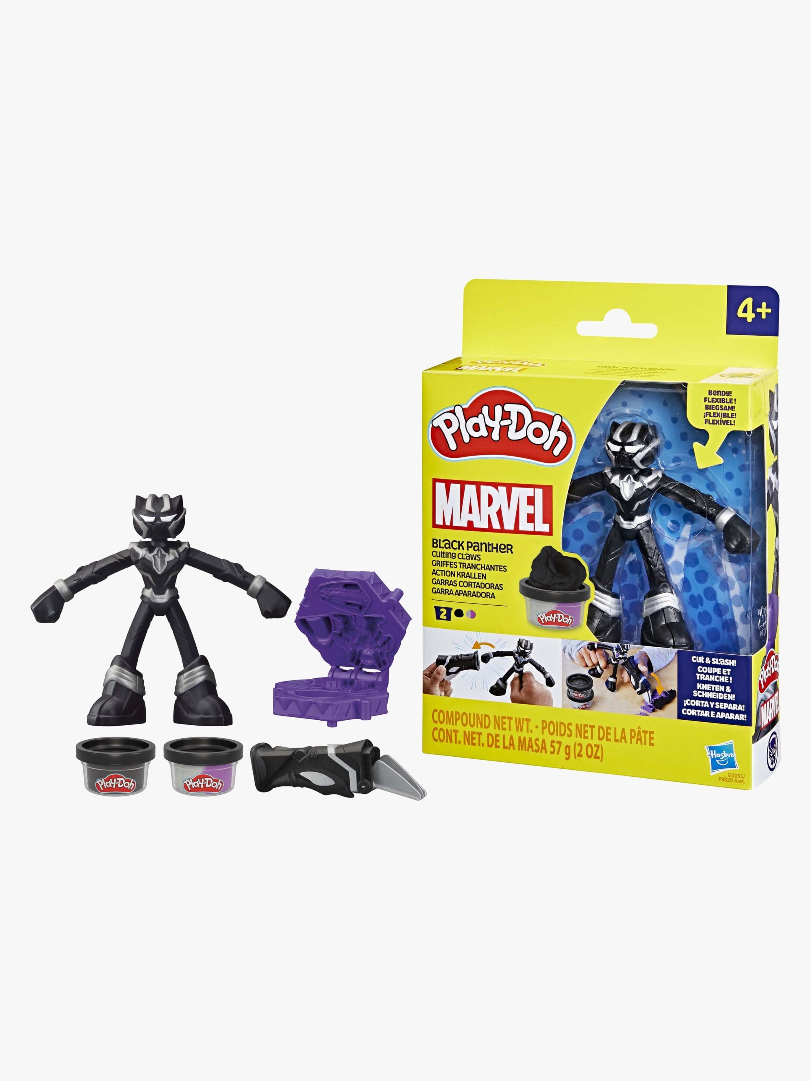 Play-Doh Black Panther Cutting Claws Leikkisetti