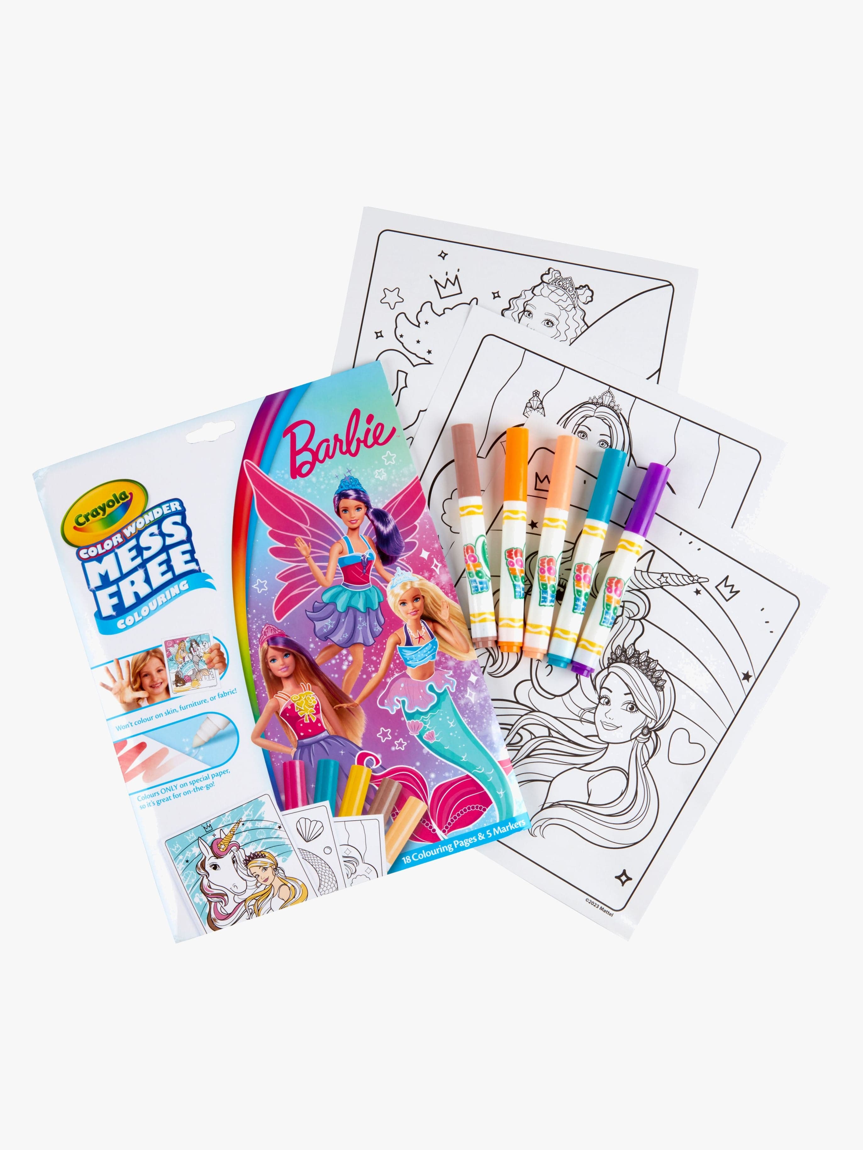 Crayola Barbie Color Wonder Maalaussetti