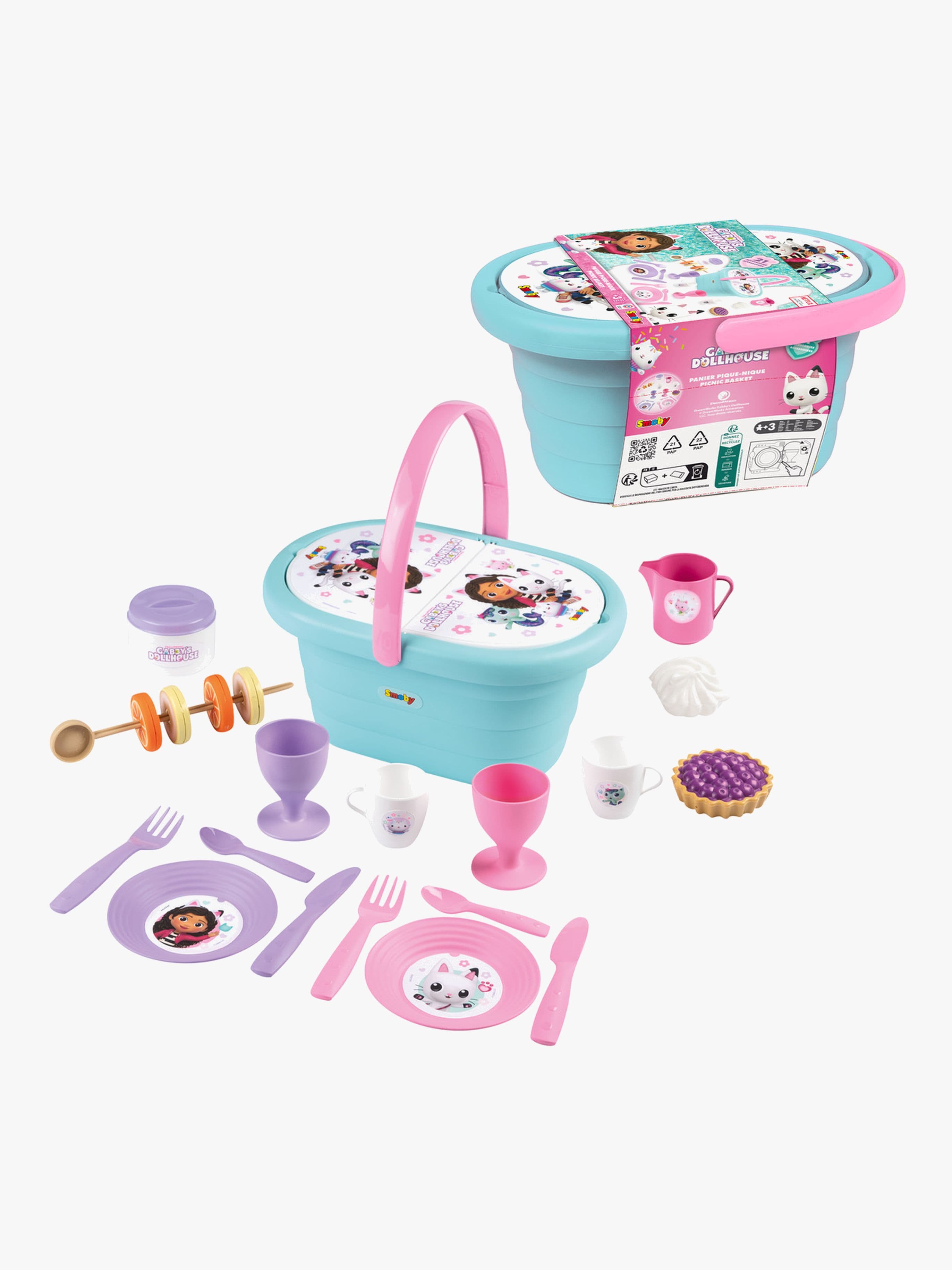 Smoby Gabbyn Nukketalo Pikniksetti