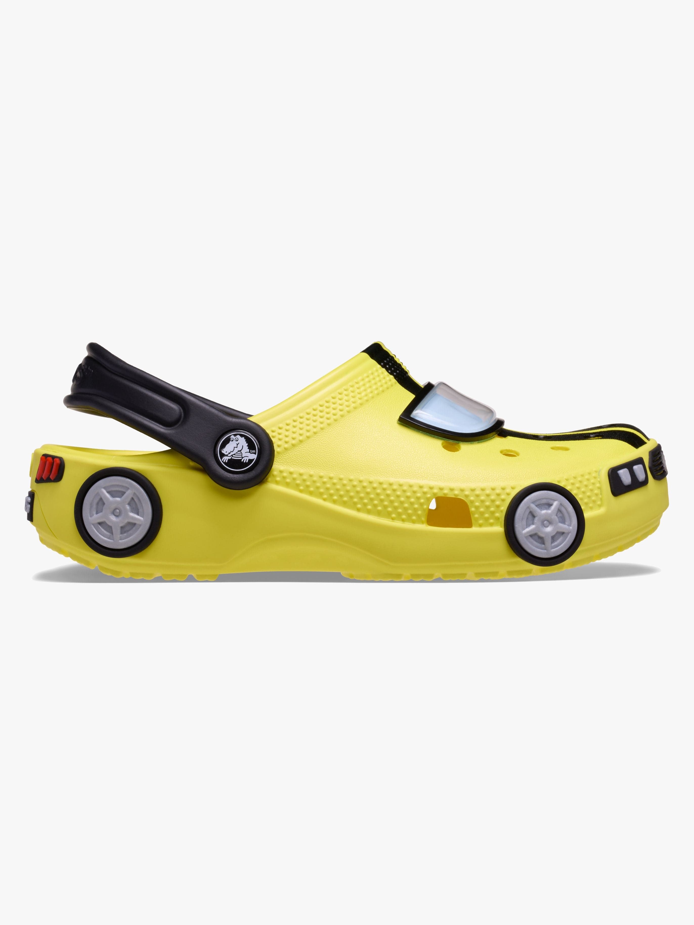 Crocs Classic IAM Race Car Kids Pistokkaat, Cyber Yellow, 24-25