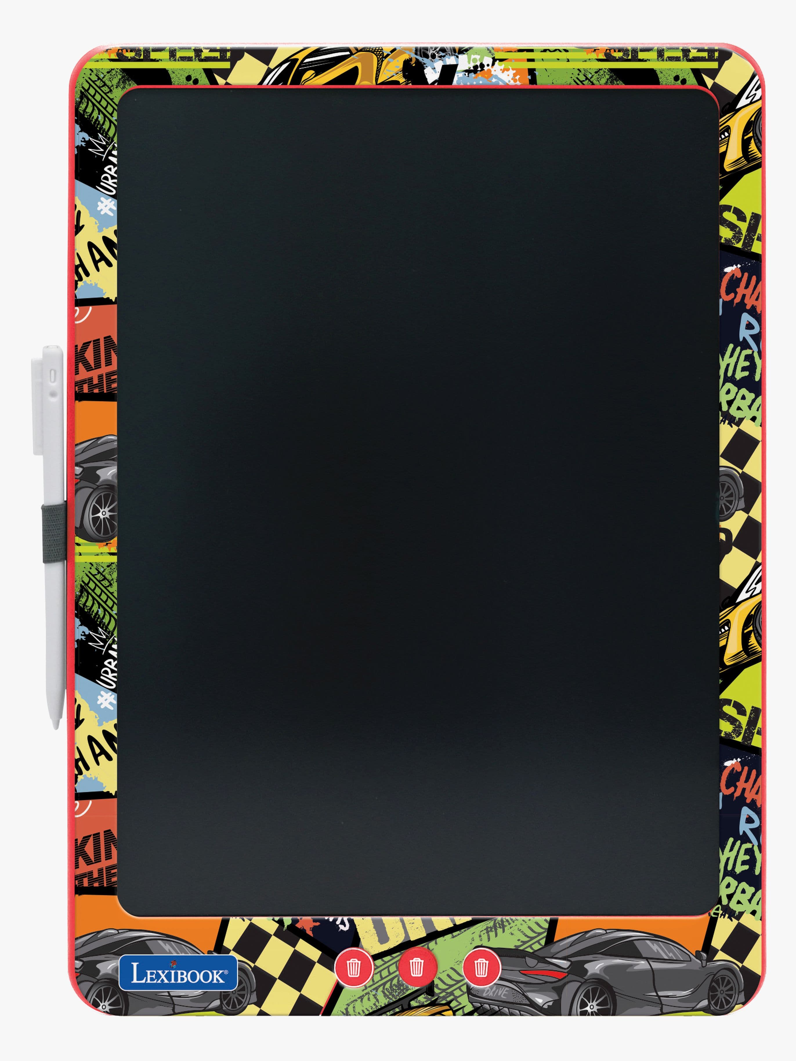 Lexibook Monivärinen E-Ink Piirustustabletti + Sapluunat 14''