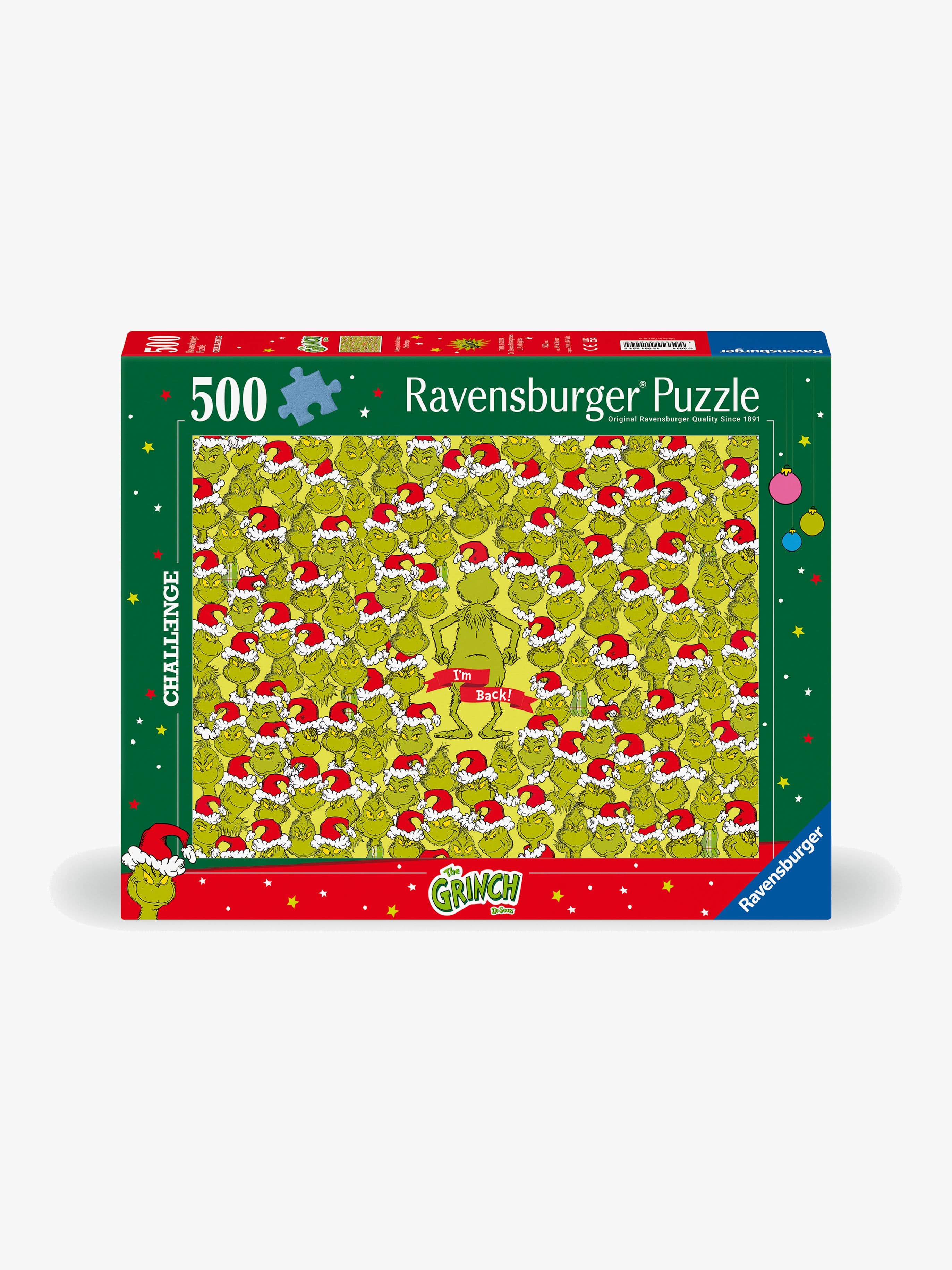 Ravensburger Grinch Challenge Palapeli 500