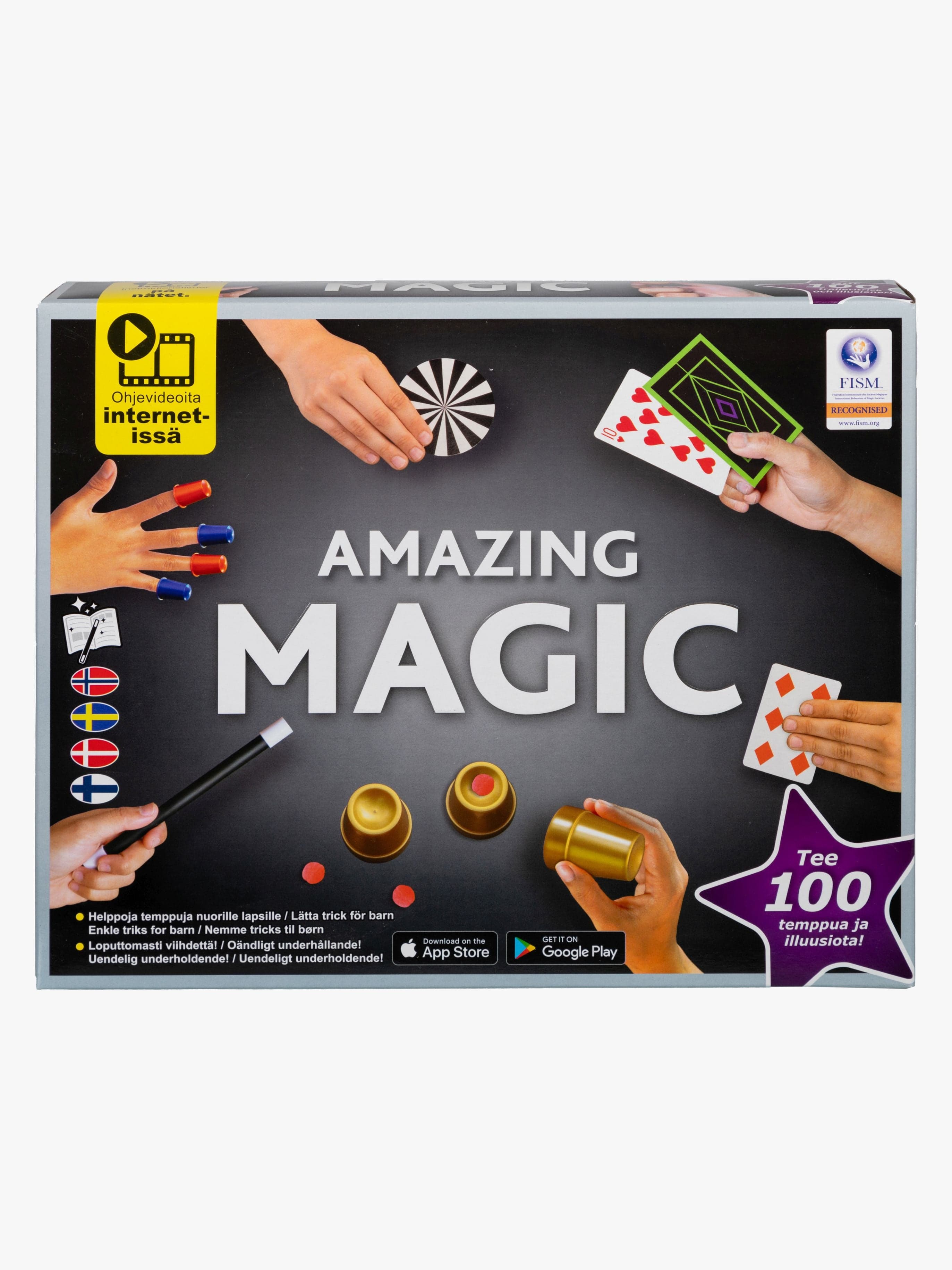 Amazing Magic Taikasetti 100 Taikatemppua