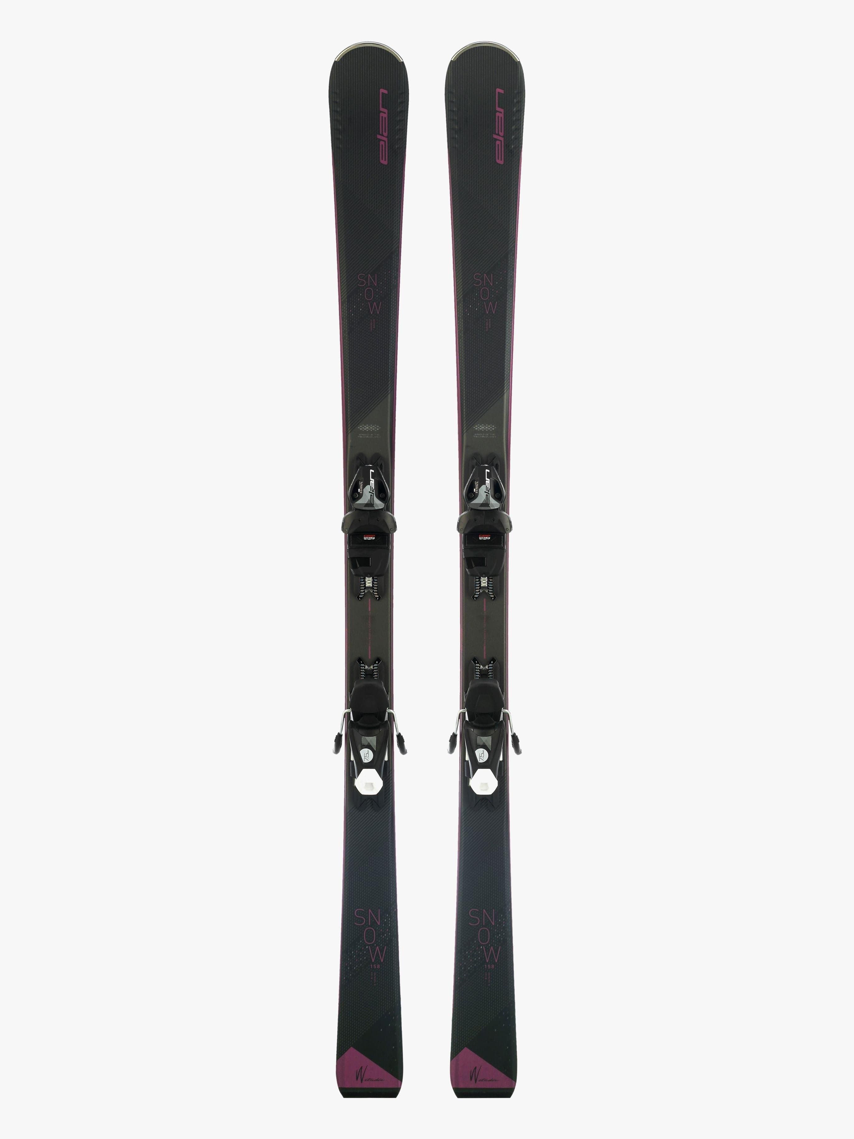 Elan Snow Laskettelusukset, Black