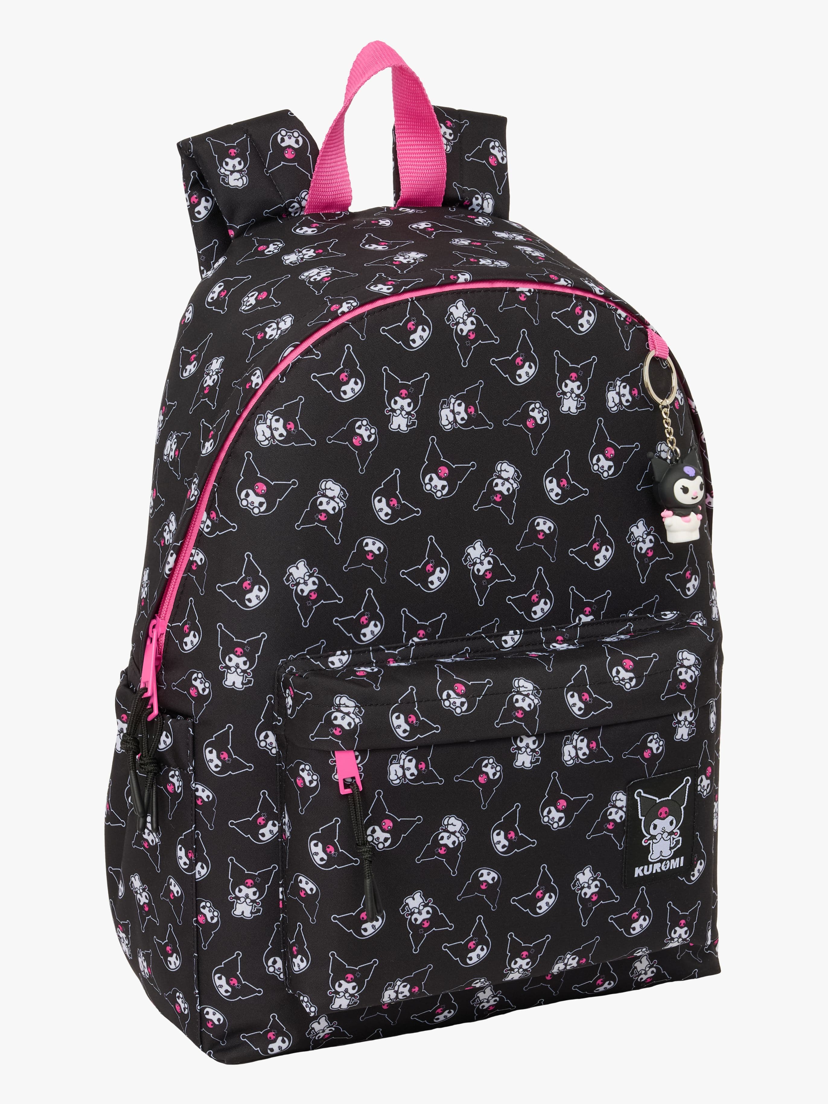 Hello Kitty Kuromi Laptop Reppu 17L, Musta