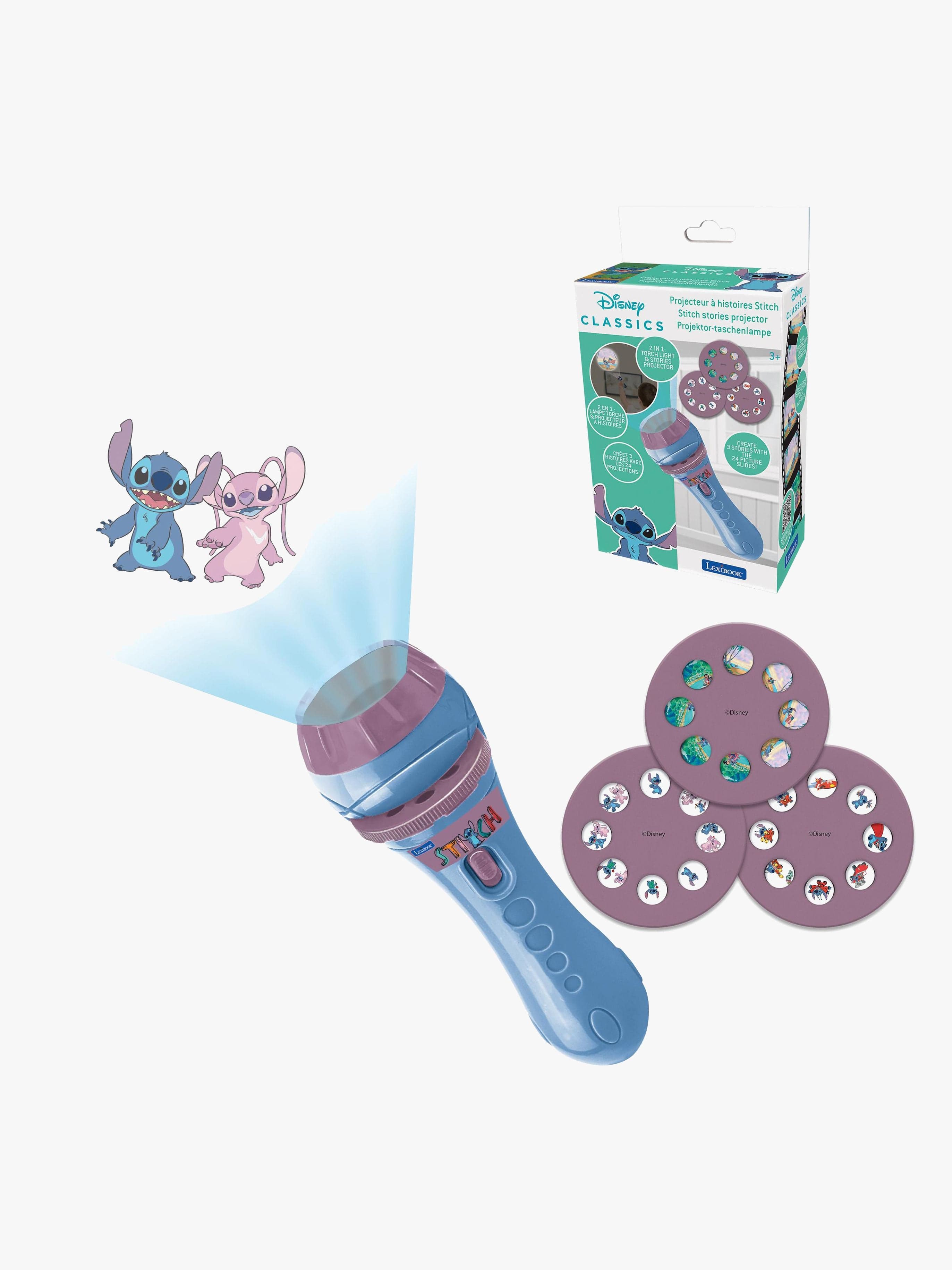 Disney Lilo and Stitch Tarinaprojektori & Taskulamppu