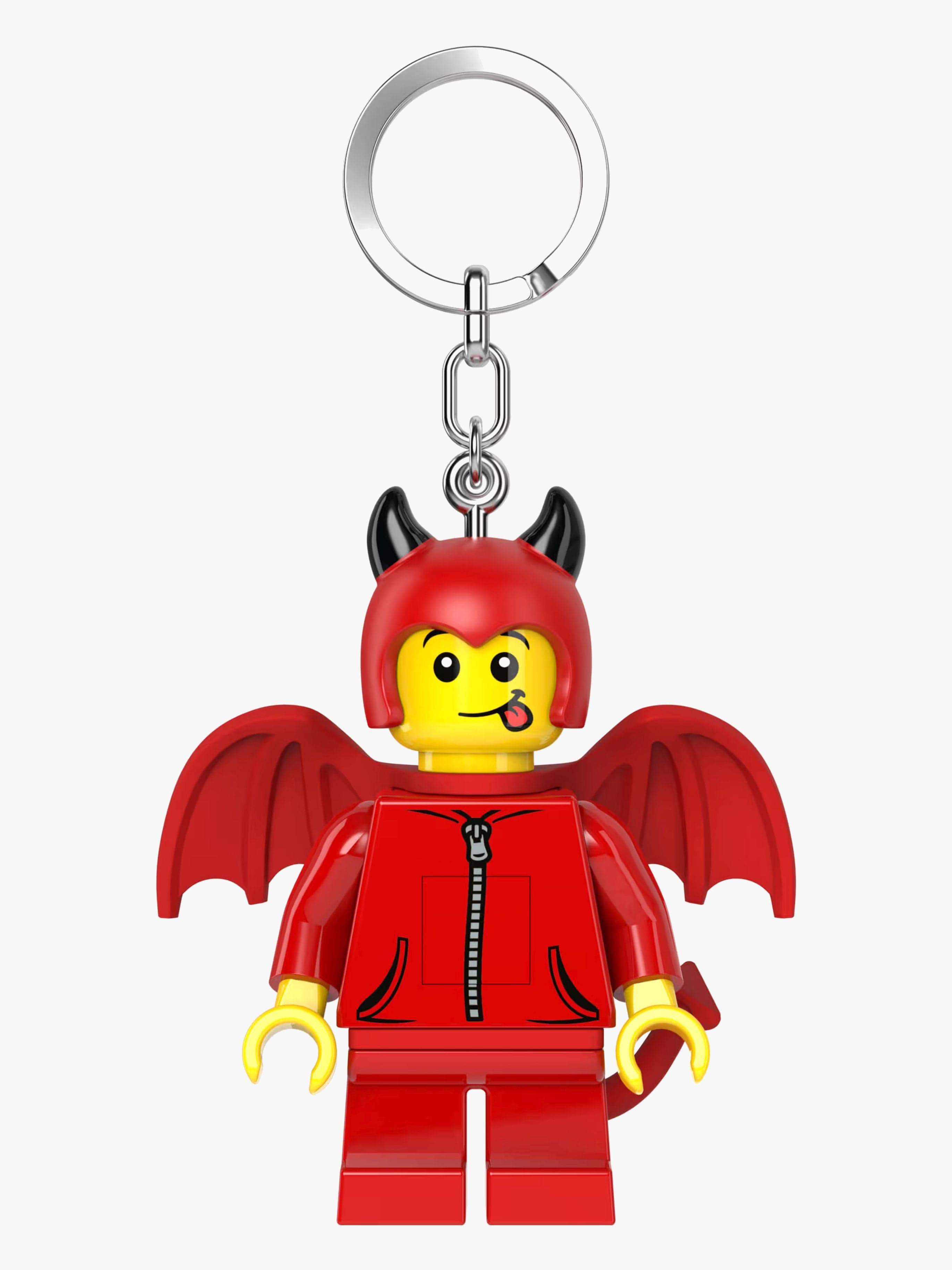 LEGO® Minifigure™ Söpö Pieni Paholainen Avaimenperä + LED-valo