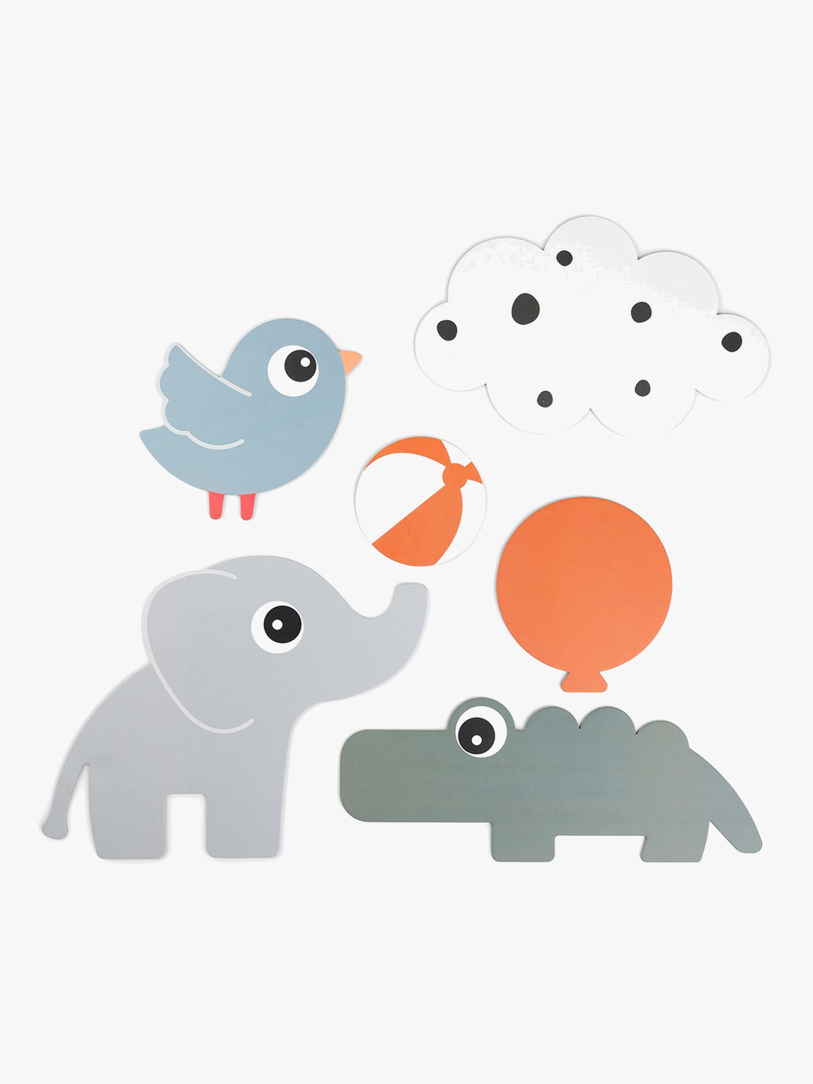 Done By Deer Seinäkoriste 6-pack, Multi