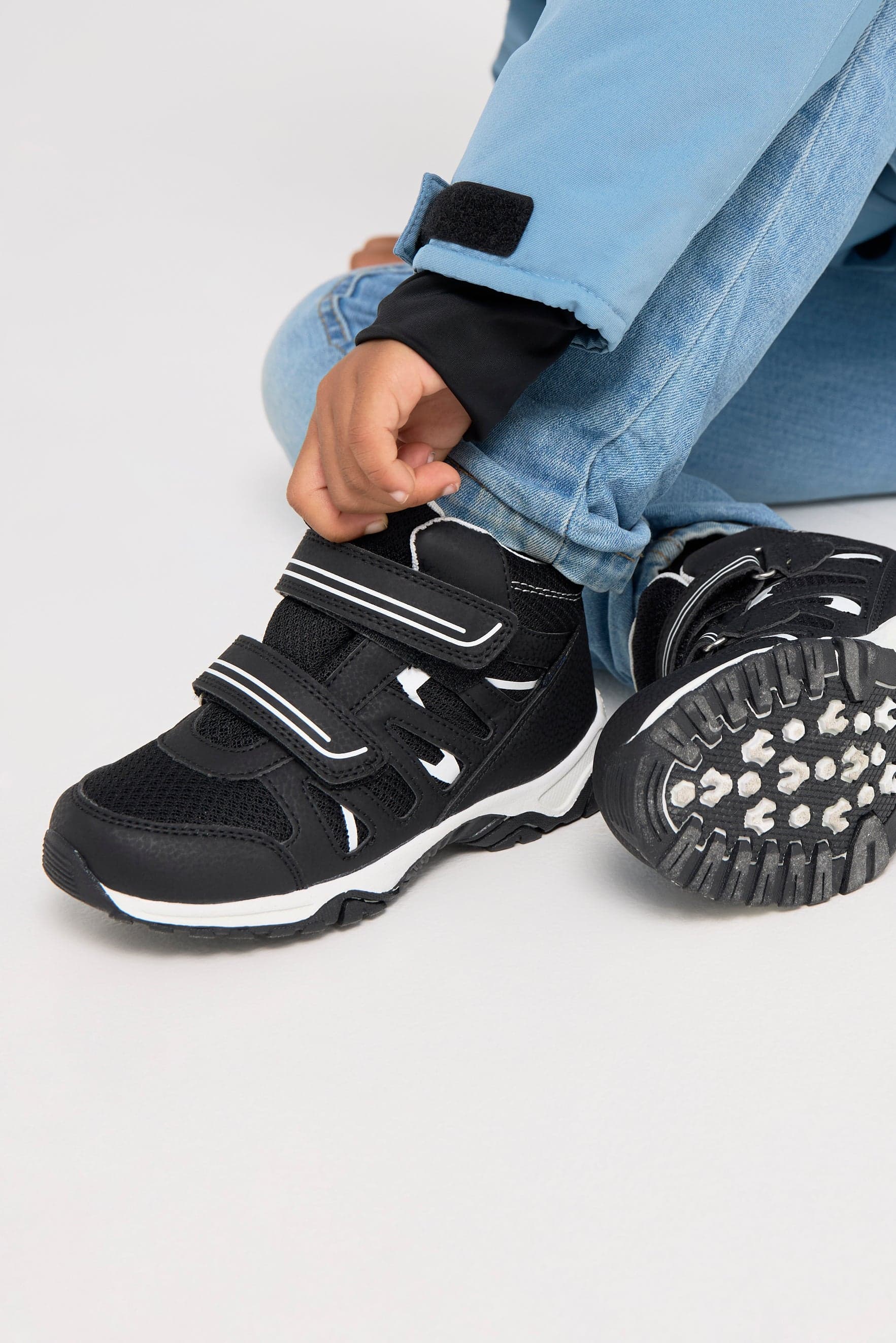 Nordbjørn Mercury Mid WP Fleecevuorelliset Lenkkarit, Black/White, 28