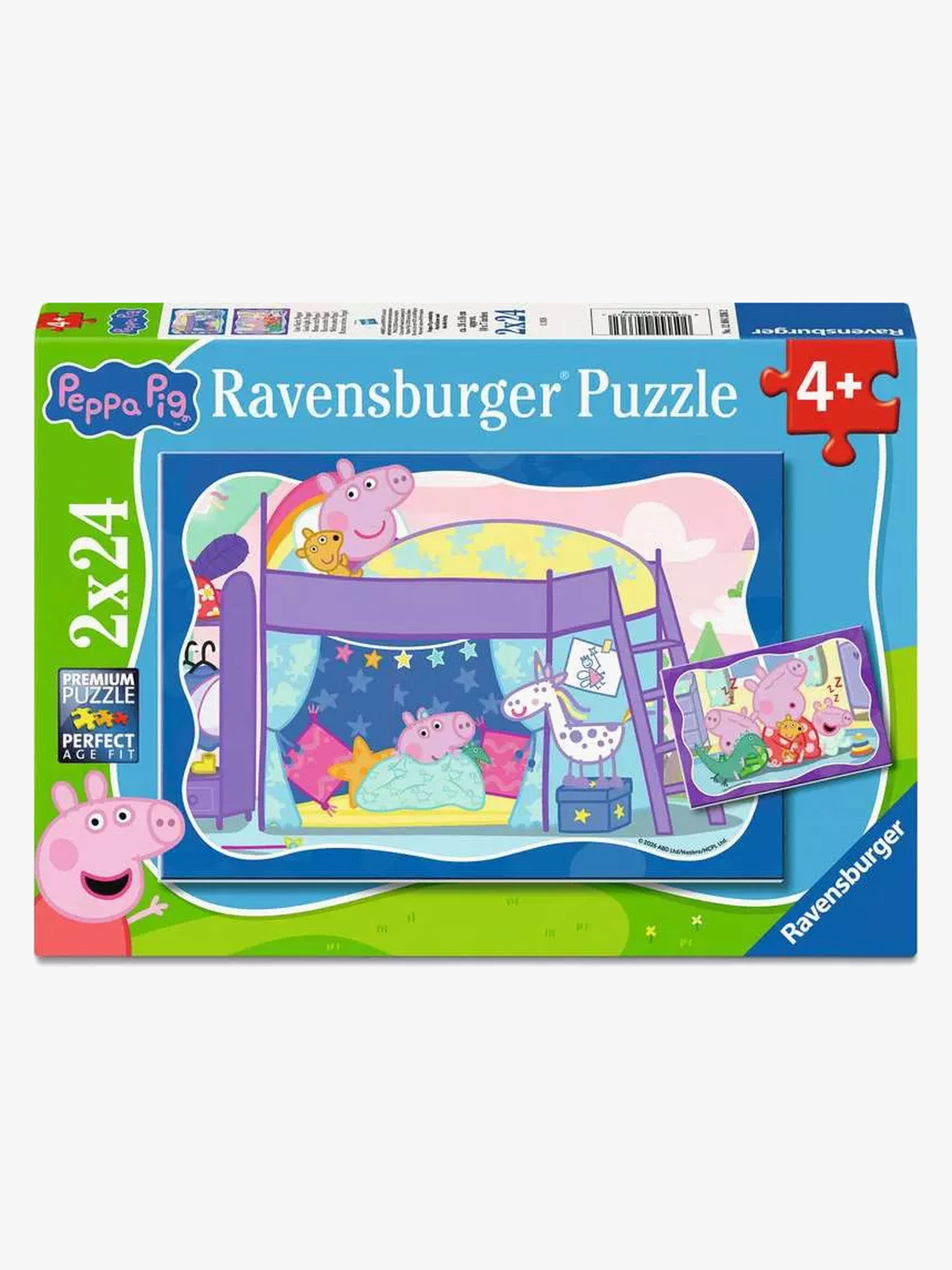 Ravensburger Pipsa Possu Palapeli Good night, Peppa! 2x24 Palaa