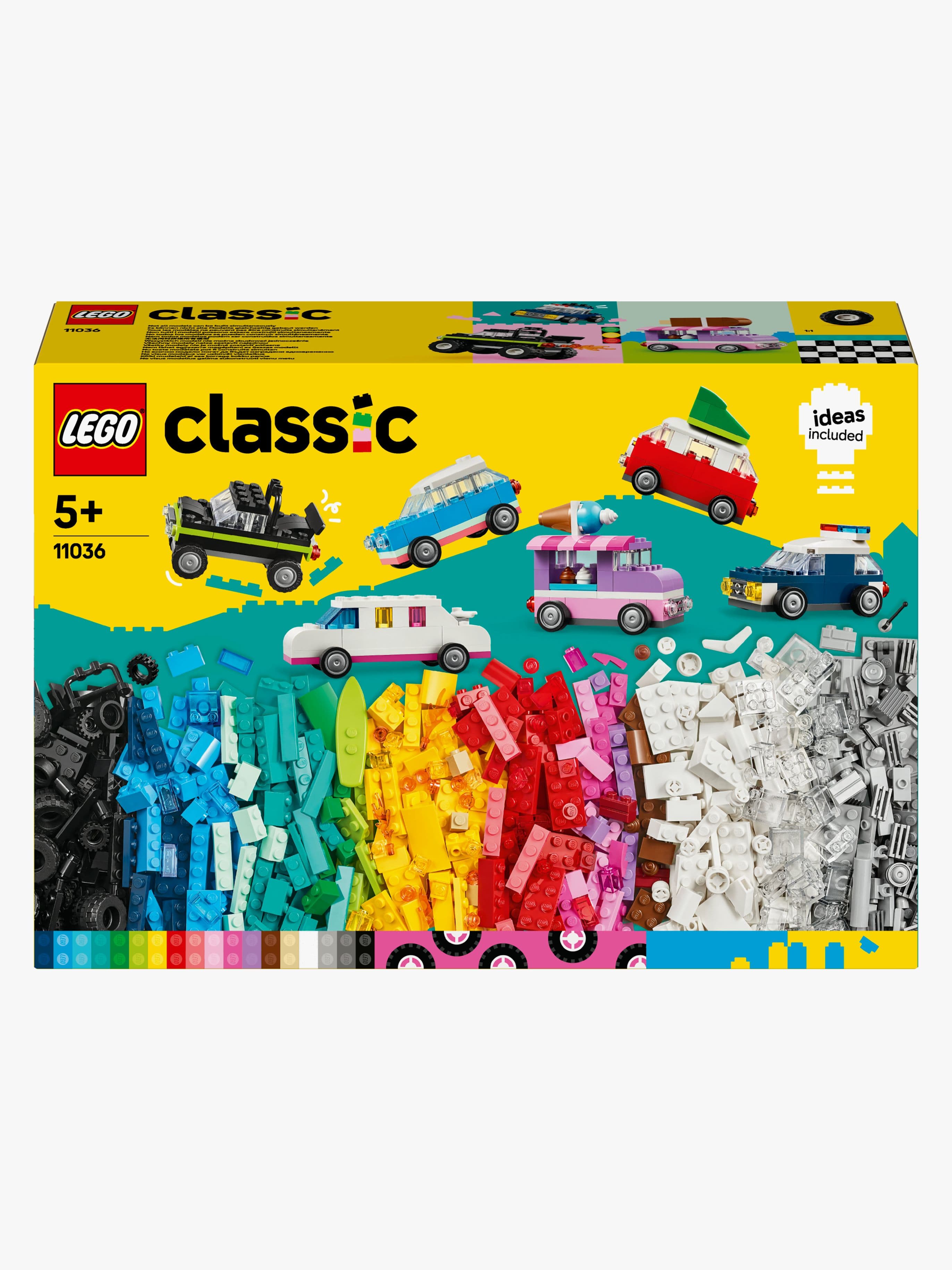 LEGO Classic 11036 Luovat ajoneuvot