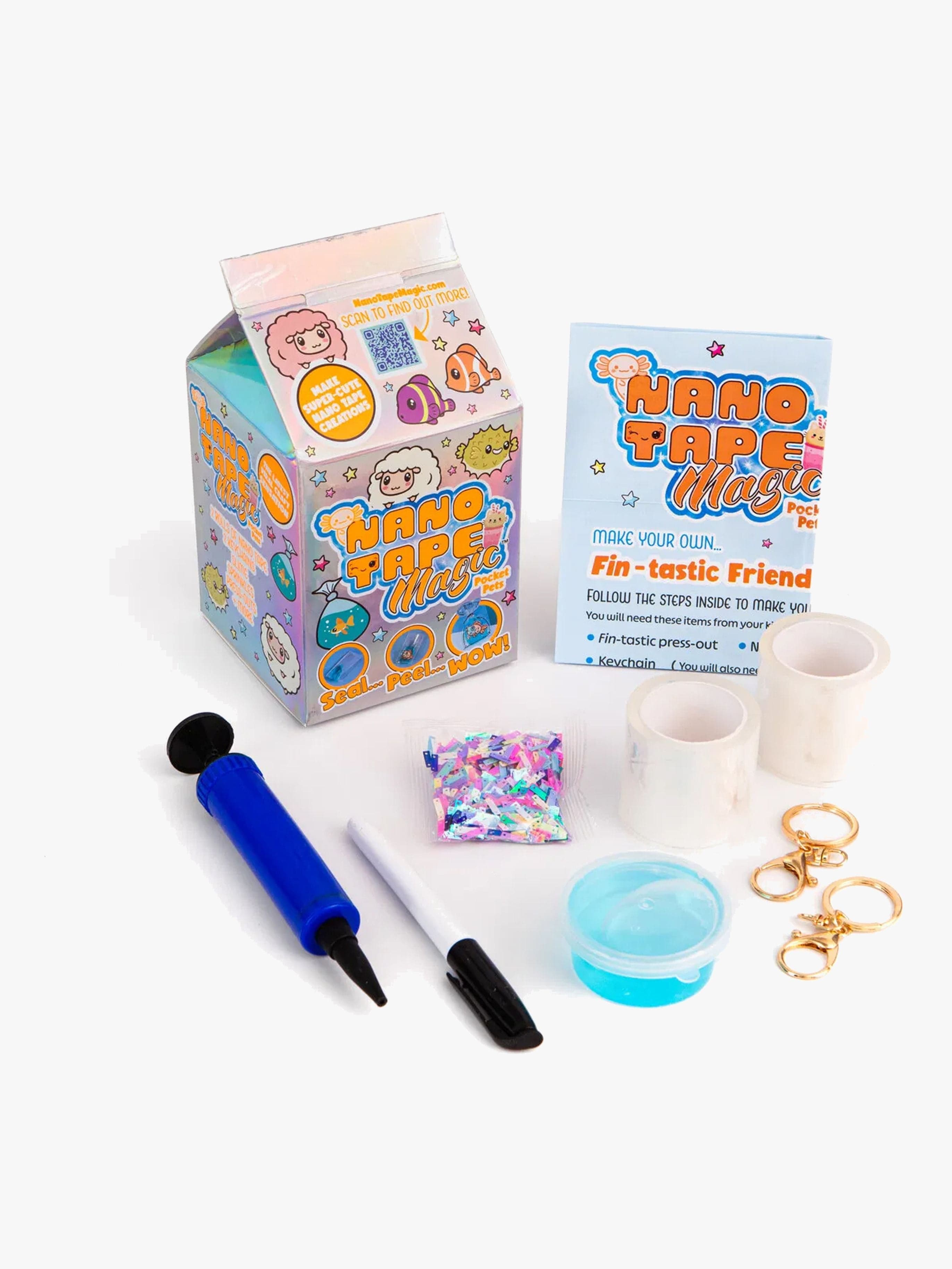 Nano Tape Magic Mini Pocket Pets DIY-setti