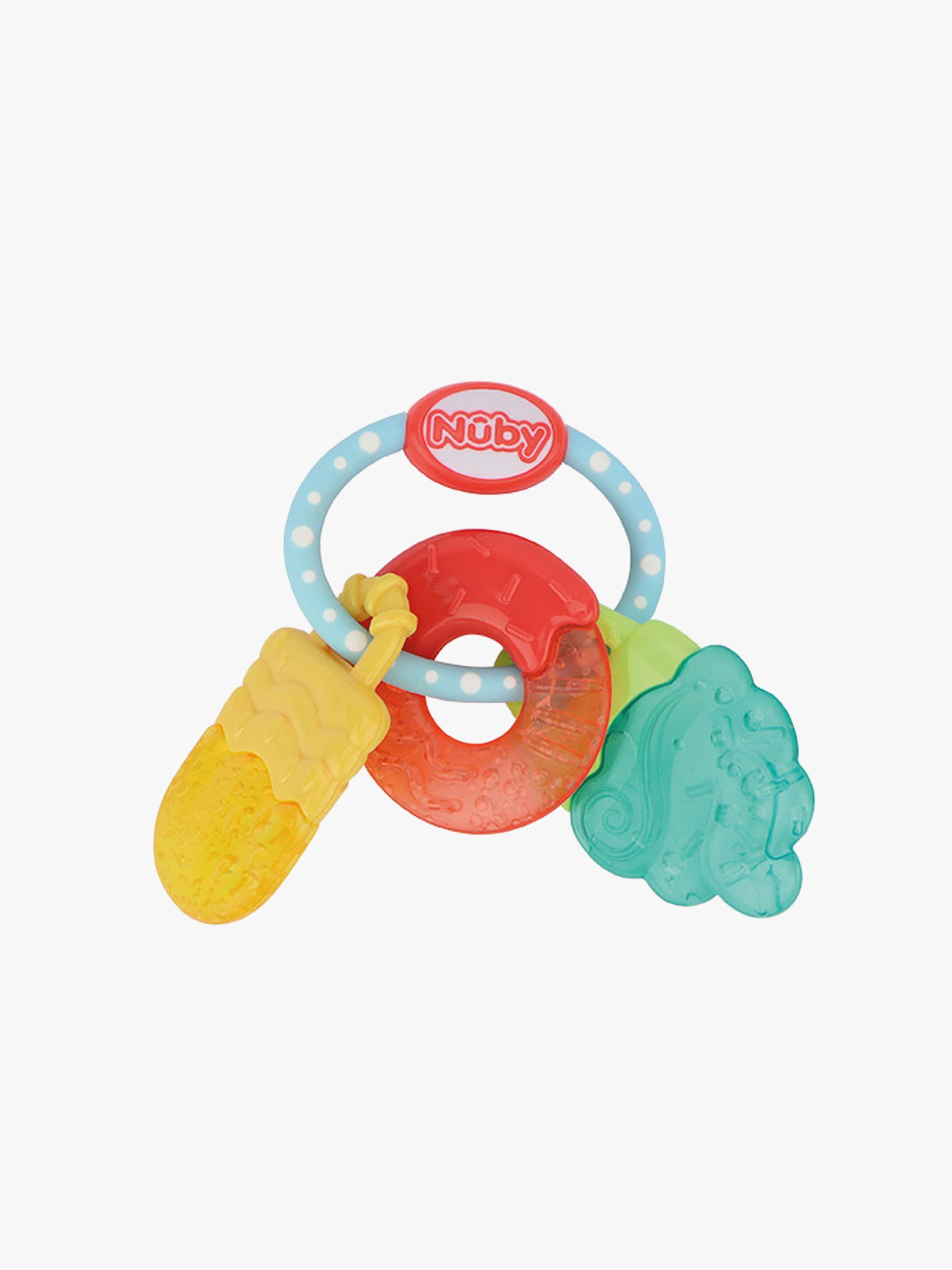 Nuby Icy Bite Sweets Purulelu, Yellow/Turqoise/Red