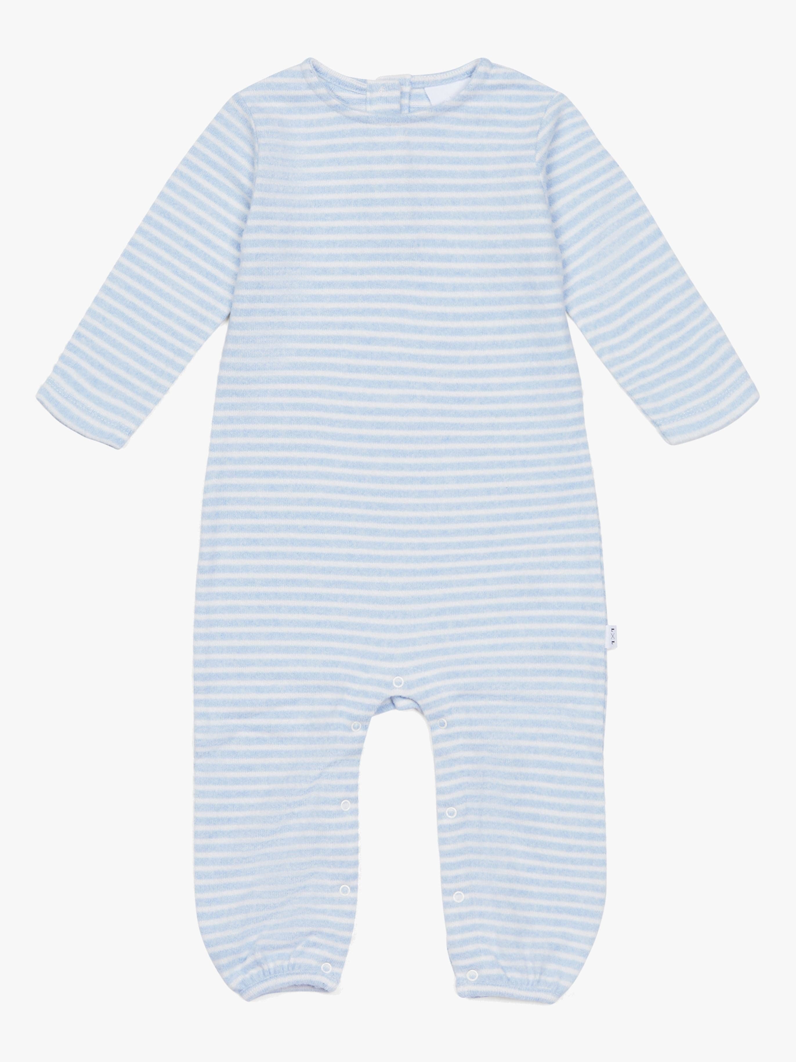 Luca & Lola Natale Jumpsuit, Blue Stripes 56