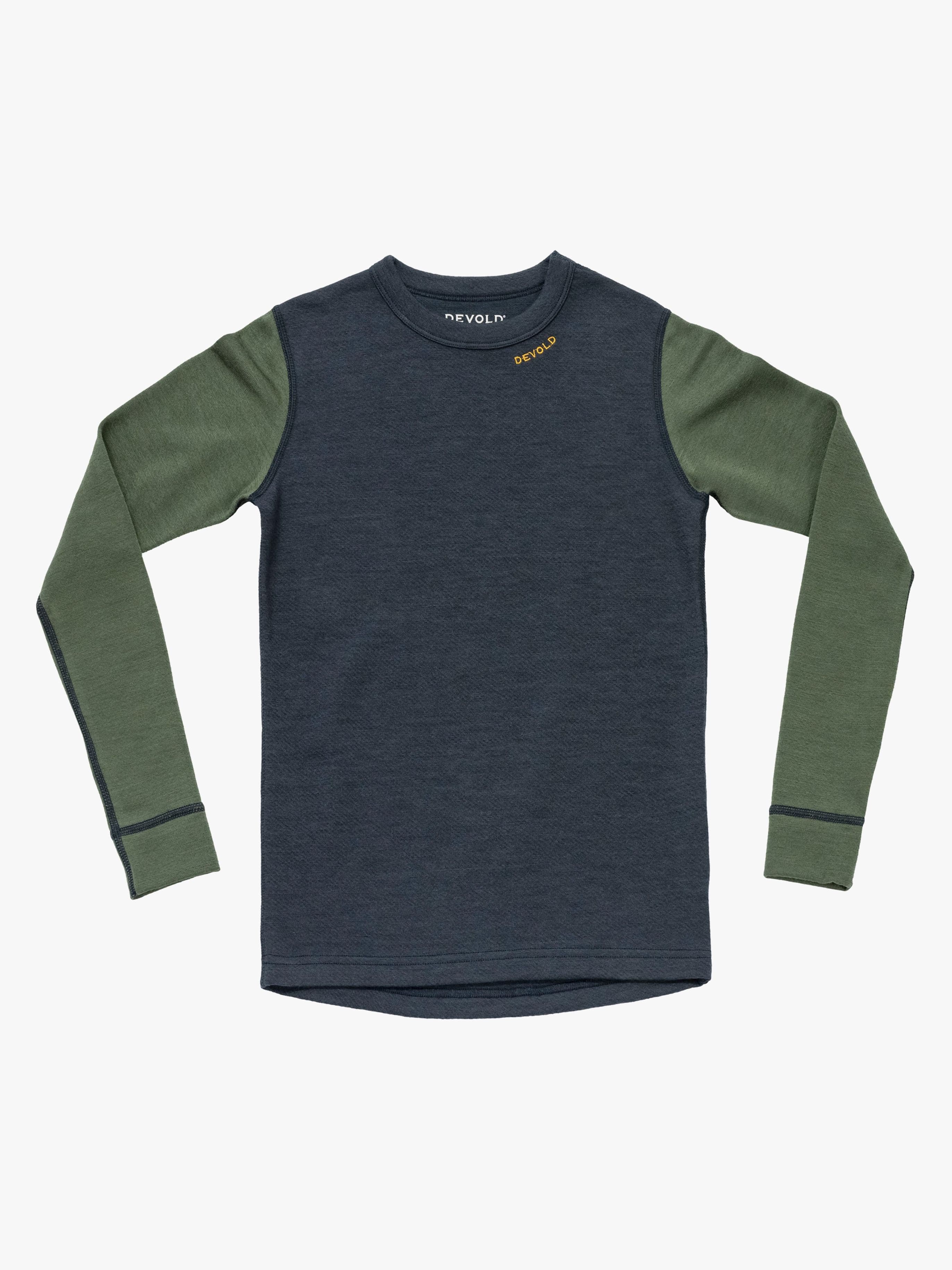 Devold Expedition Merino Kerrastopaita Jr, Night/Forest, 10 vuotta
