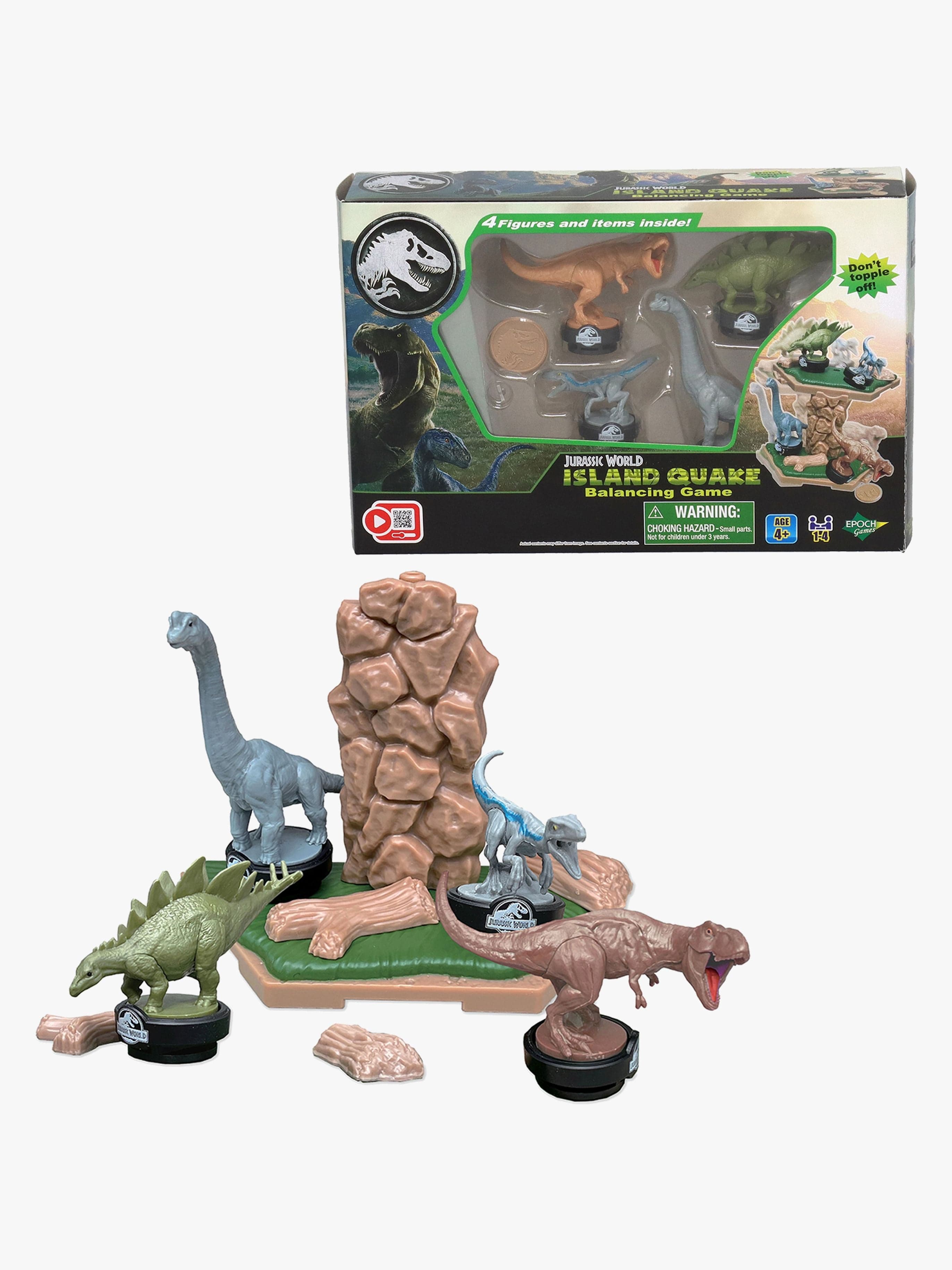 EPOCH Games Jurassic World Island Quake - Balancing Game Peli