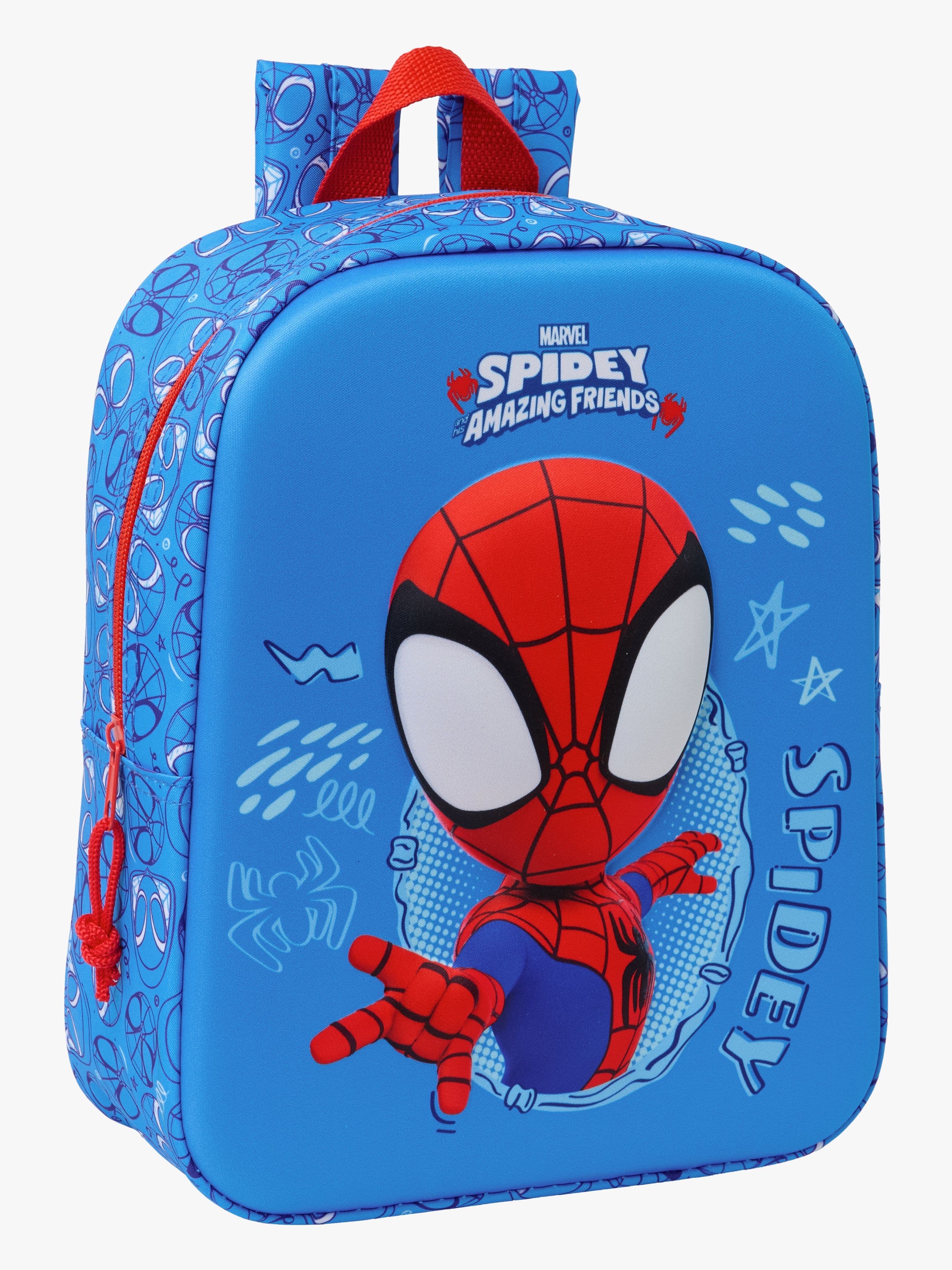 Spidey And His Amazing Friends 3D Mini Reppu 6L, Sininen