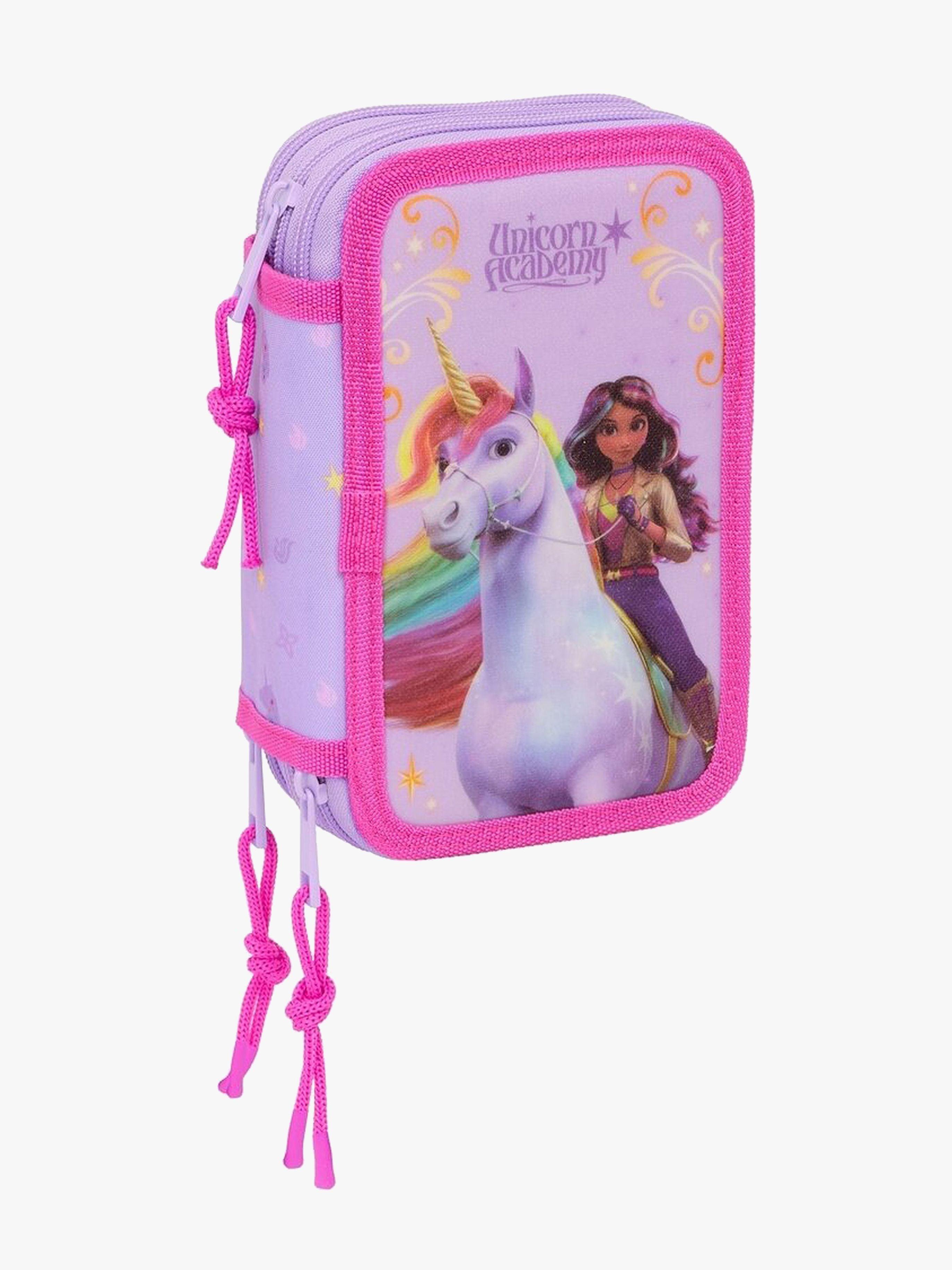 Unicorn Academy Kolmilokeroinen Penaali, Violetti