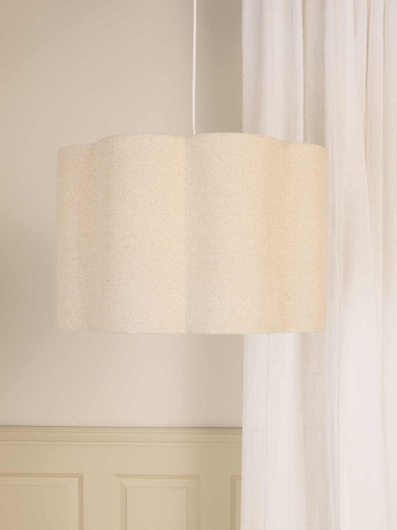 Alice & Fox Lily Lampunvarjostin L, Beige Linen