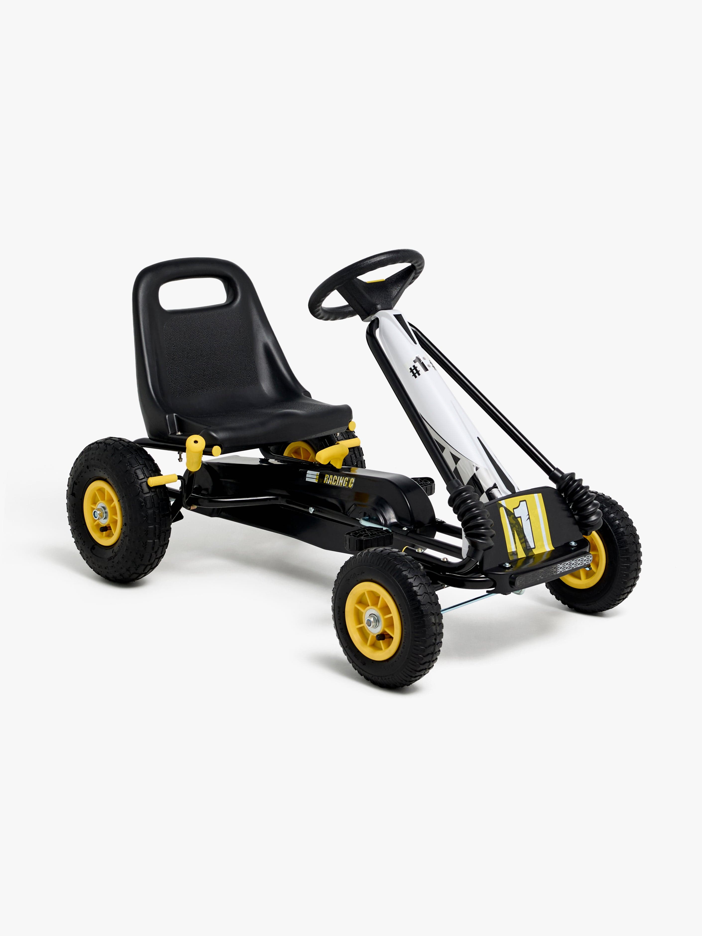 Alex's Garage Polkuauto Go-kart + Kumipyörät