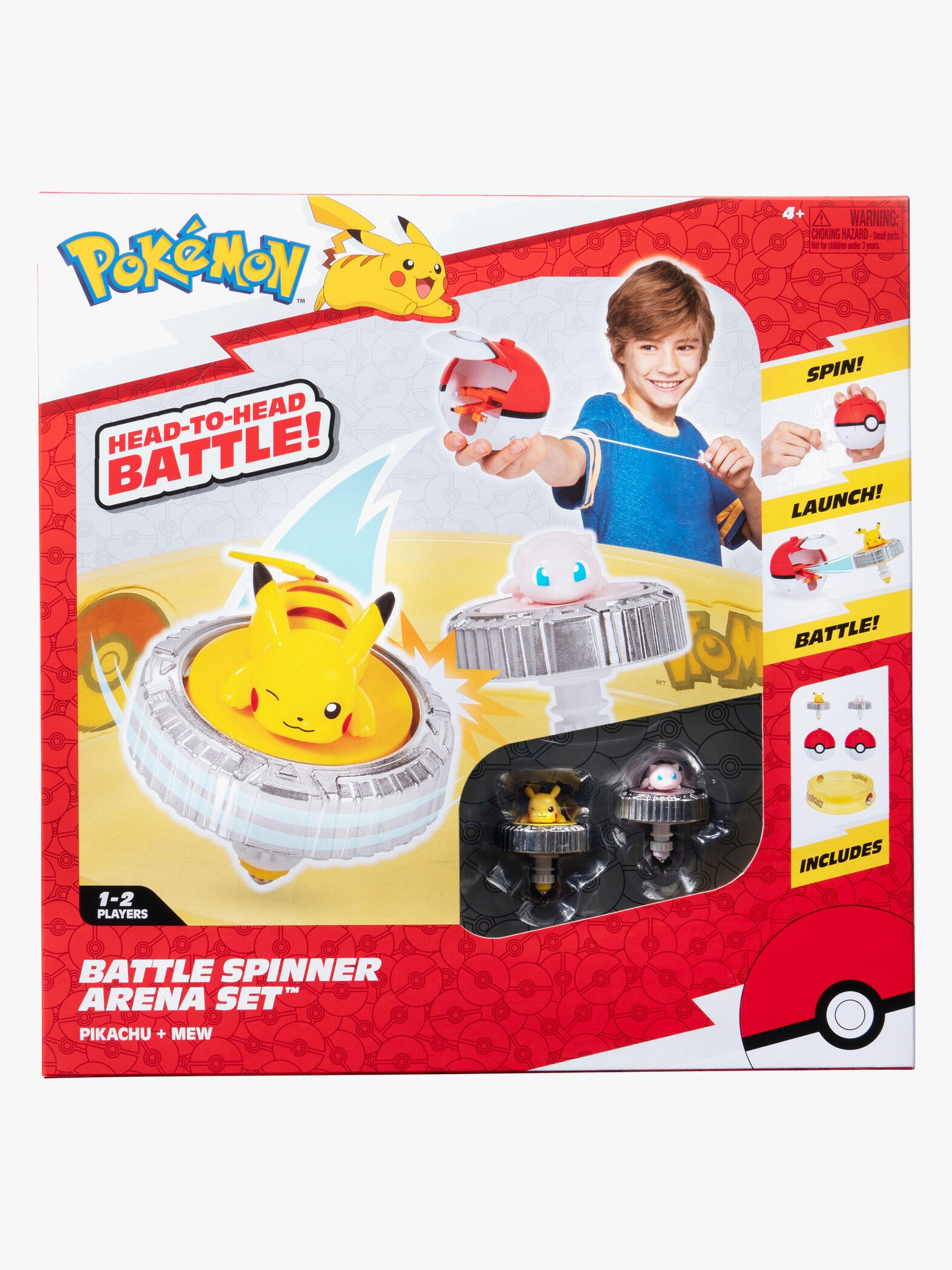 Pokémon Battle Spinner Arena Leikkisetti Pikachu & Mew 2-pack